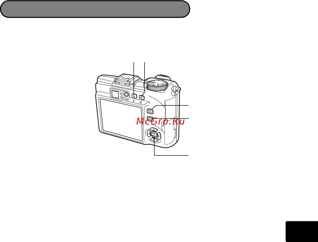 Olympus SP310 Black [11/30] Кнопки режима съемки