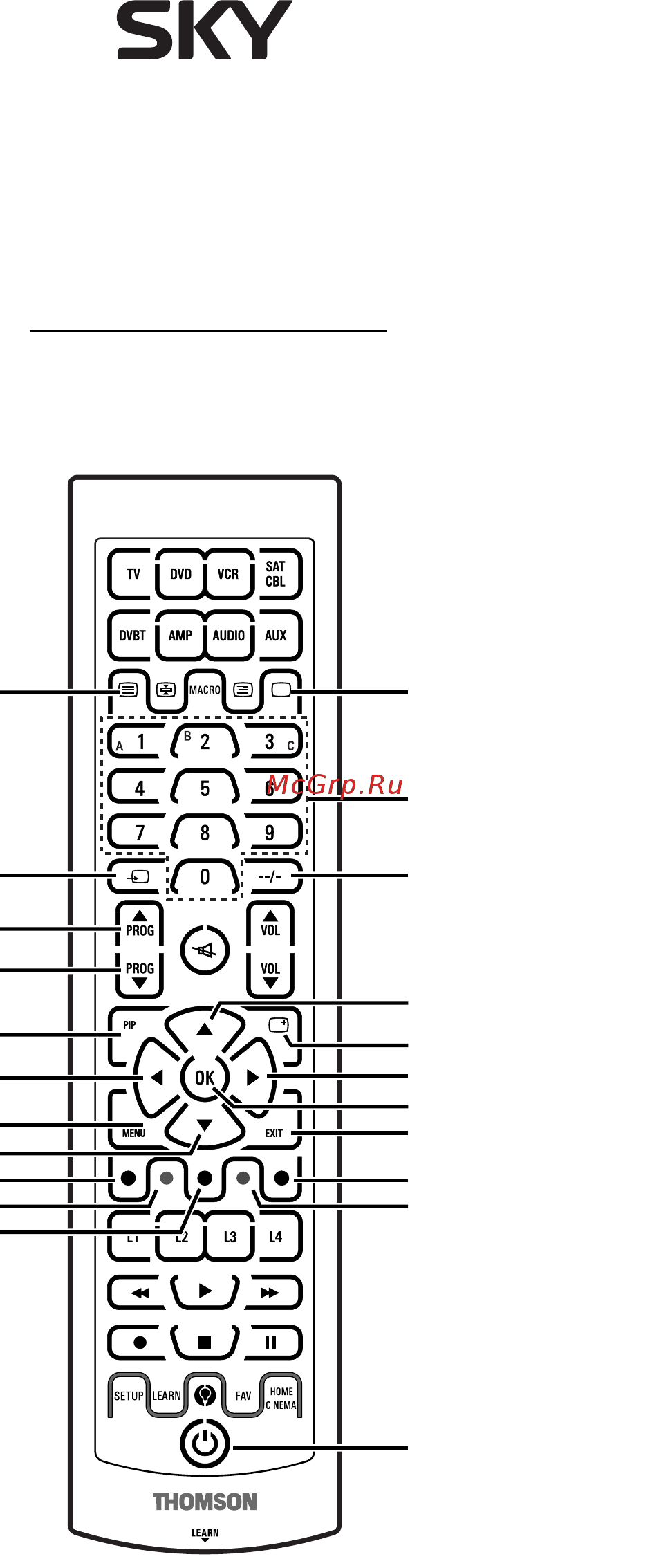 Thomson ROC6505 [27/28] Roc 4505 6505 8505 roc 4505 6505 8505 roc 4505 6505 8505 roc 4505 6505 8505