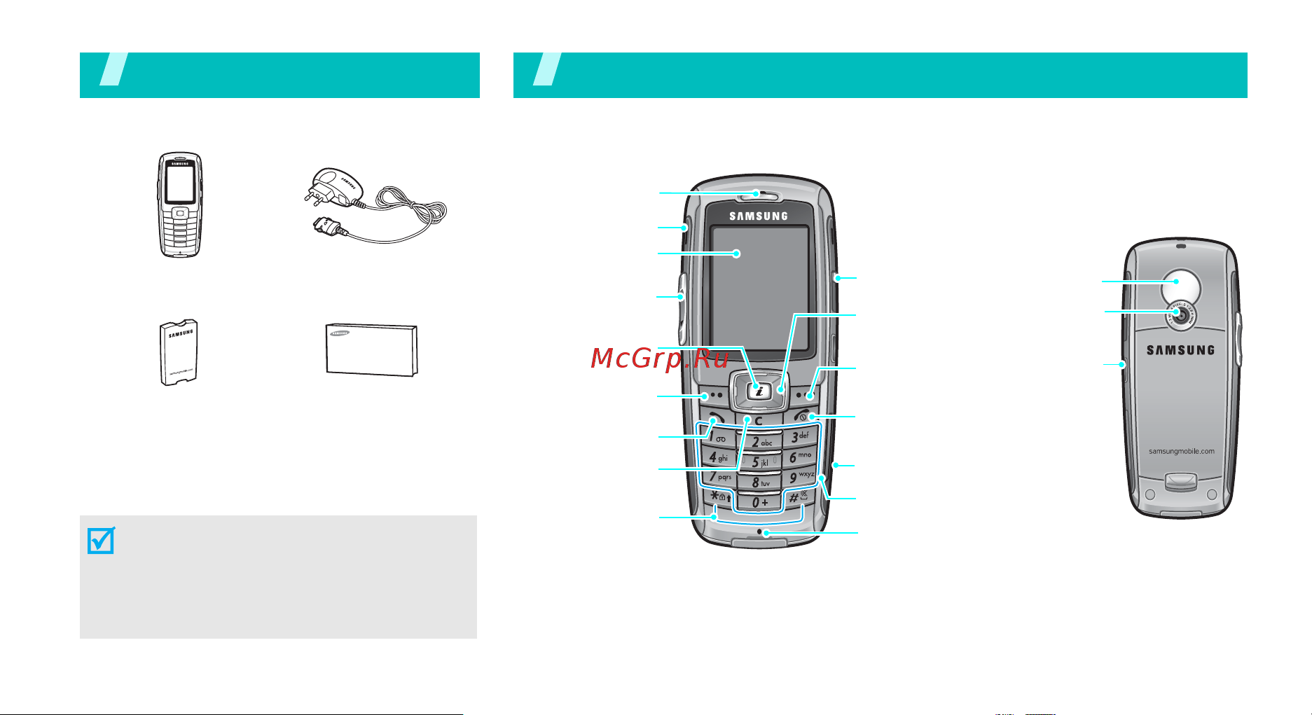 Samsung SGH-X700 [9/114] Расположение кнопок и элементов