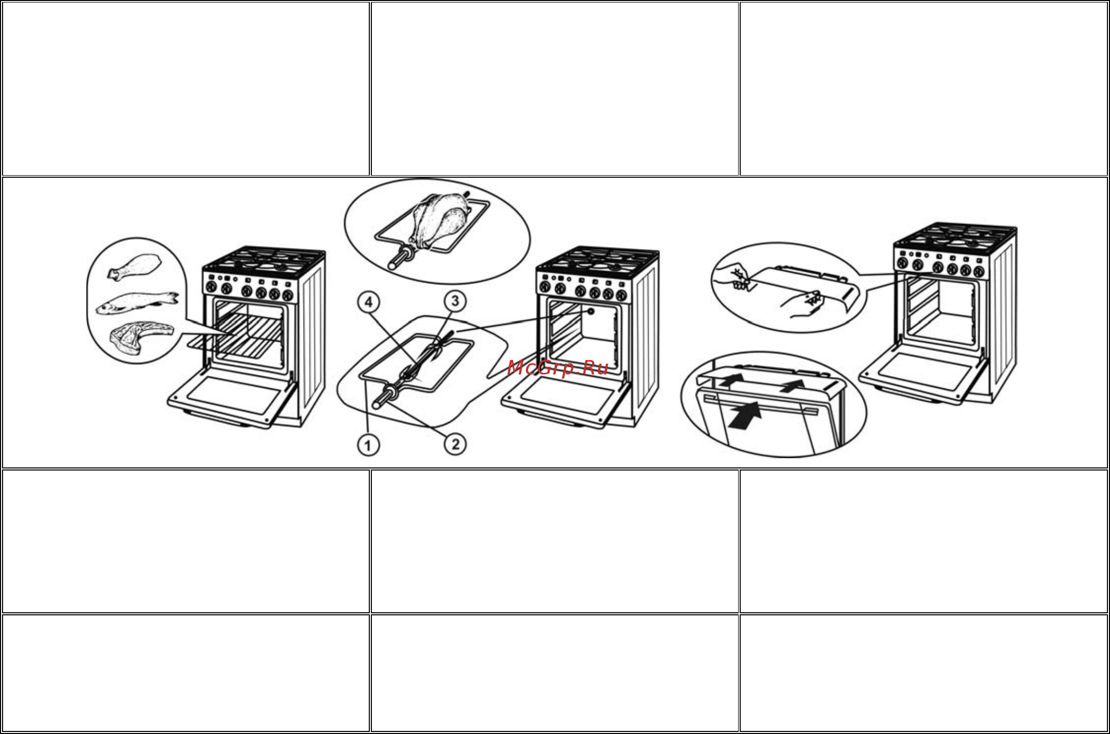 Mora MGN 52160 FW [14/30] Assembling grilling equipment