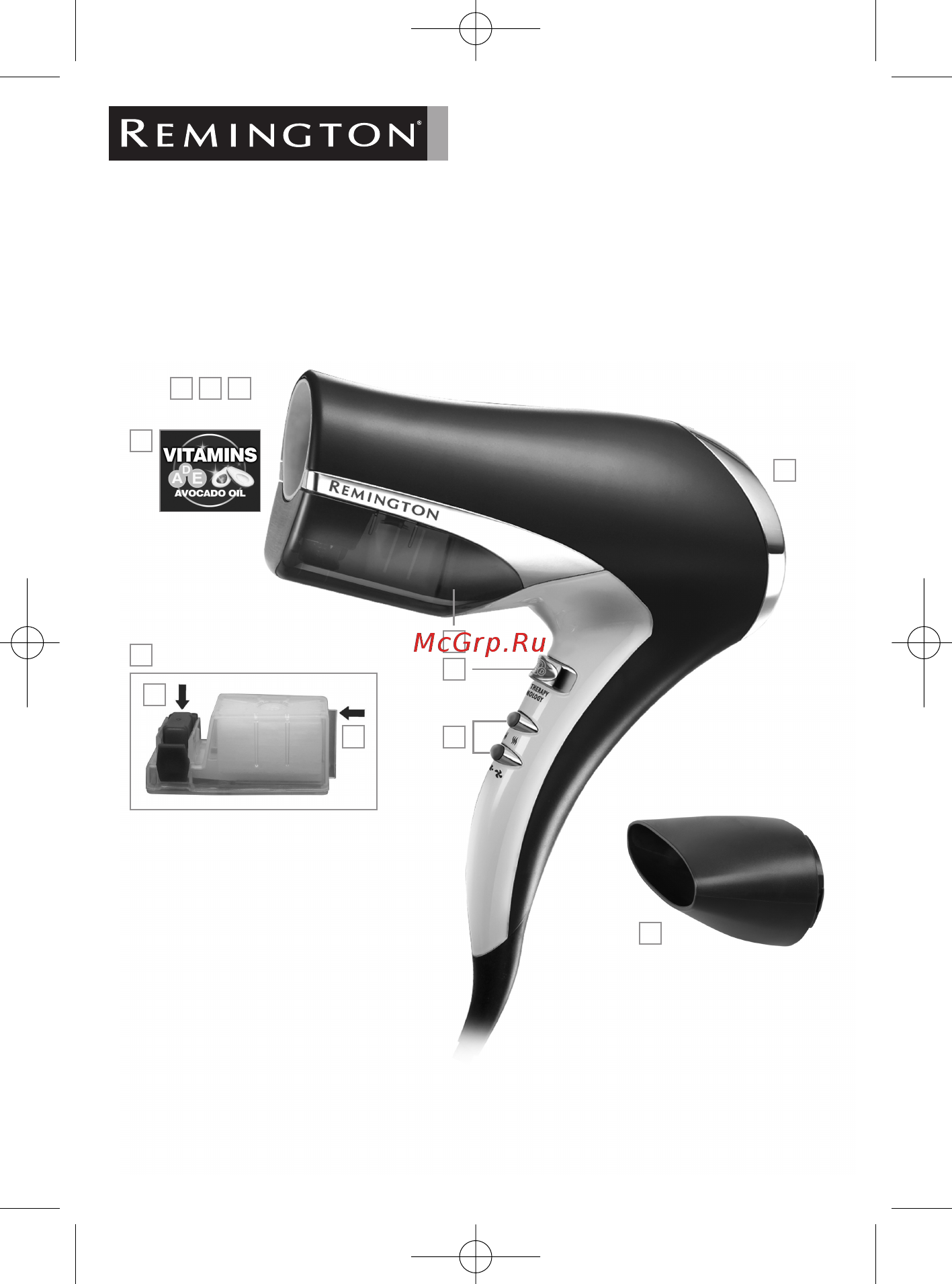 Remington D4444 [2/9] Vitamin conditioning