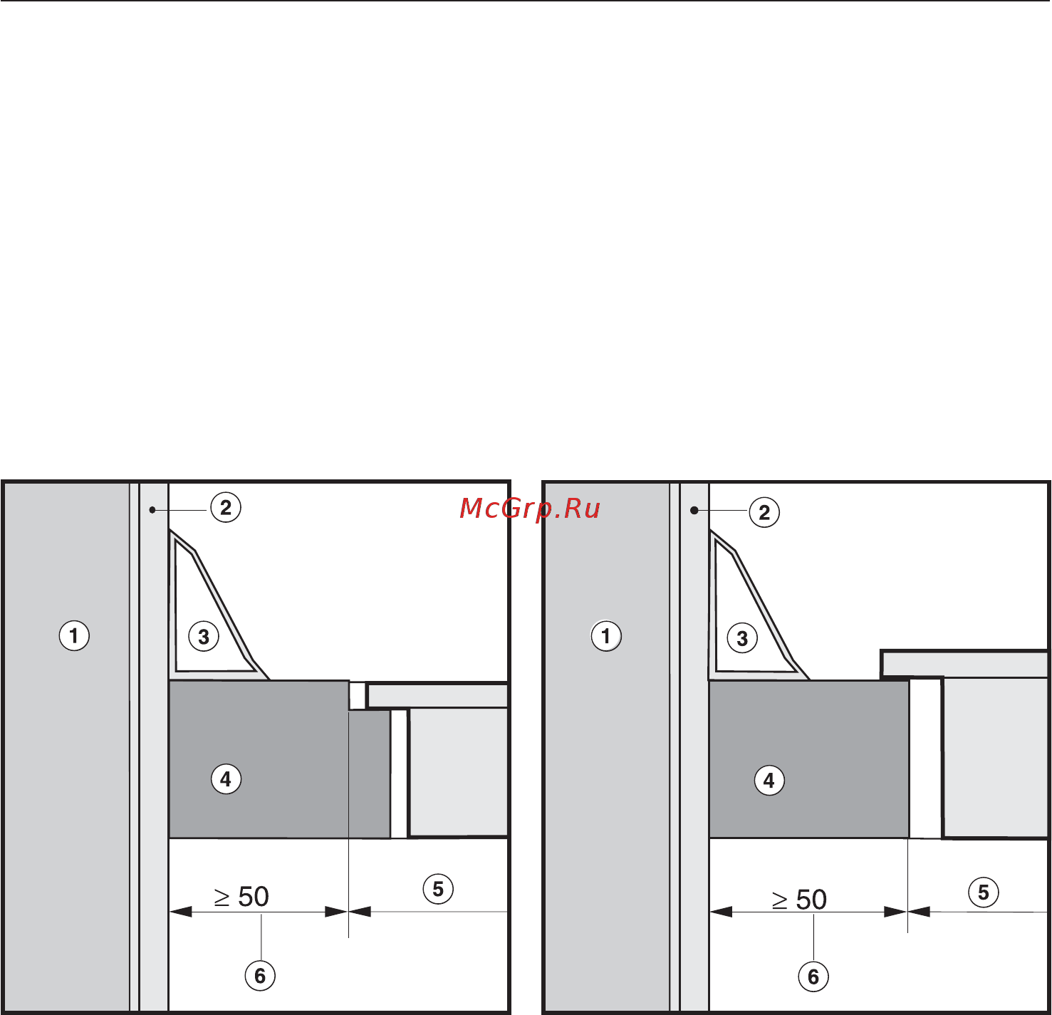 Miele KM5940 ST [38/52] Указания по встраиванию прибора