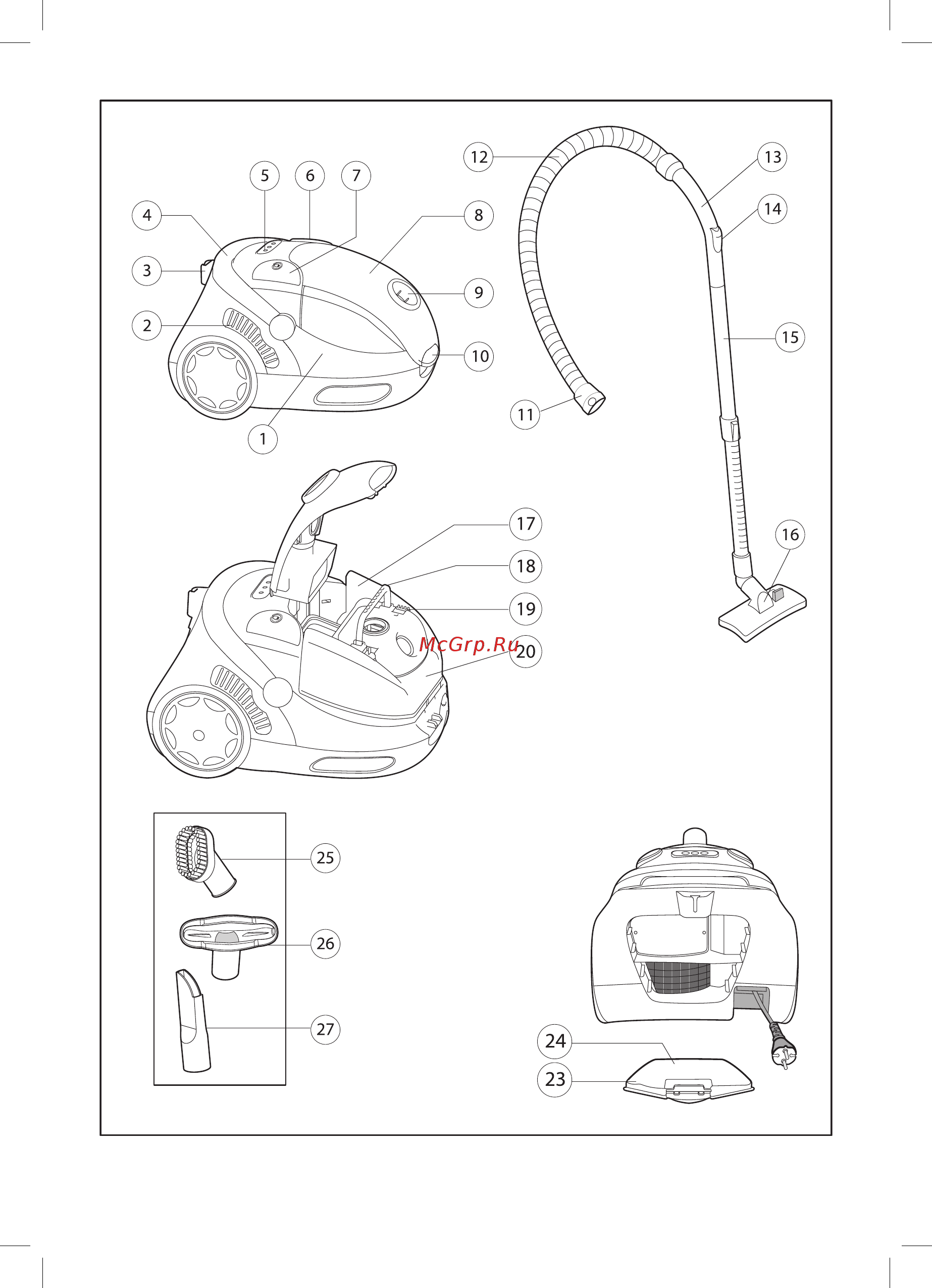Vitek VT-1831 EcoActive Pink Инструкция по эксплуатации онлайн [2/6] 232094