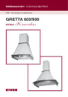 Krona Gretta 900-3 т.о. Инструкция по эксплуатации