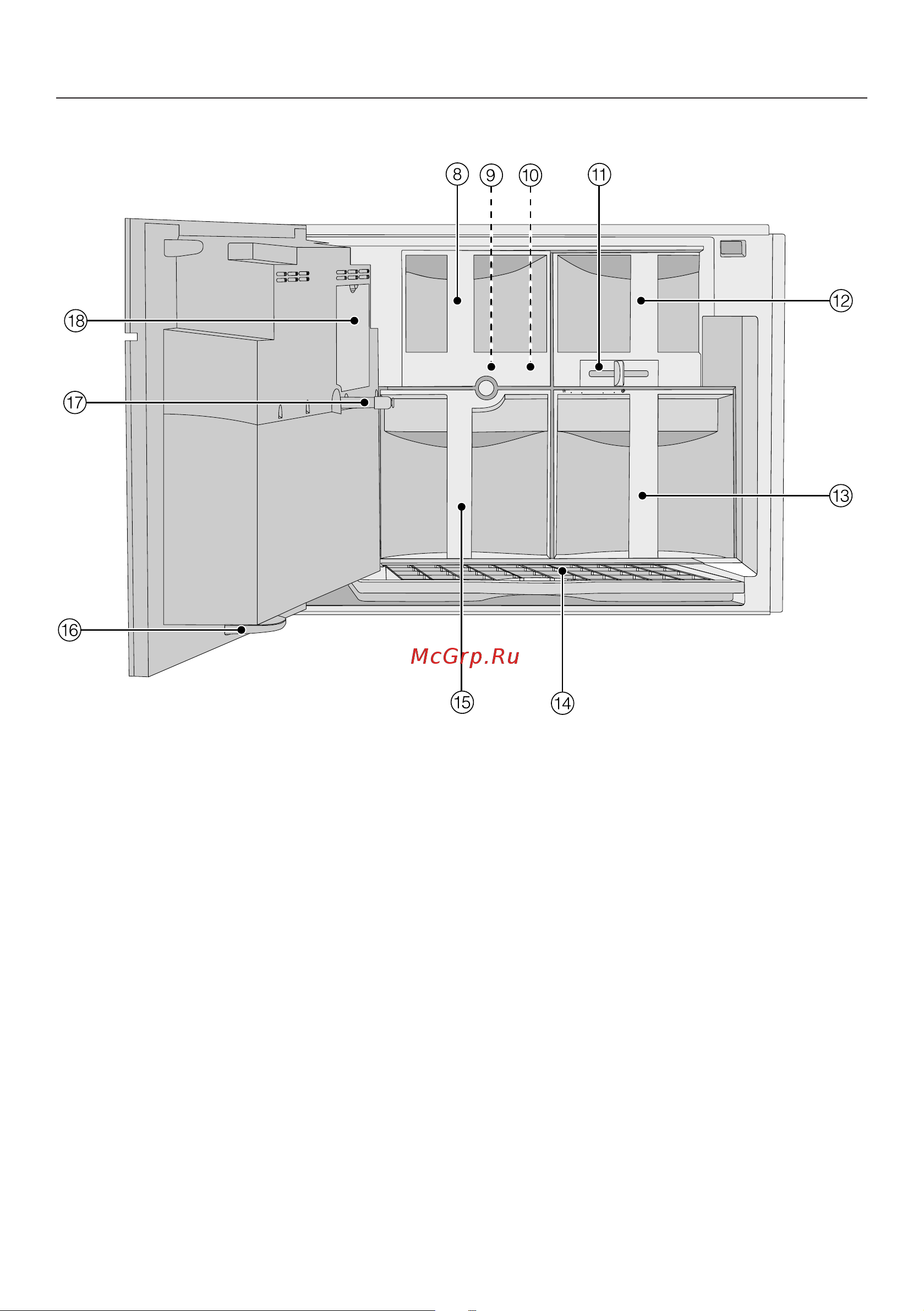 Miele CVA6401 EDST/CLST [18/104] Вид изнутри