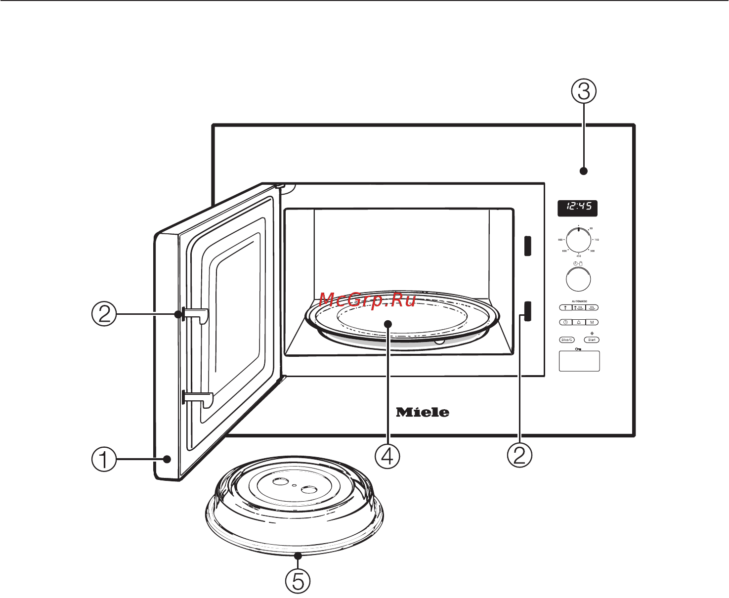 Miele M6030SC EDST/CLST сталь [4/72] Описание прибора
