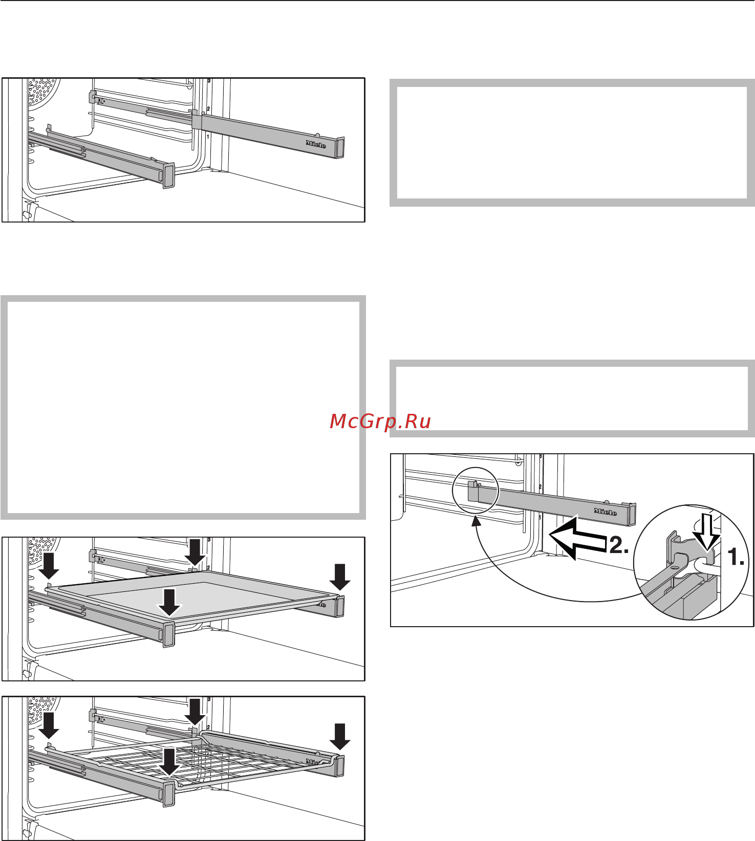 Miele H2661B EDST/CLST сталь CleanSteel [24/100] Òåëåñêîïè åñêèå íàïðàâëÿþùèå flexiclip hfc70 24