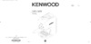 Kenwood ES020RD (OW13211020) Инструкция по эксплуатации