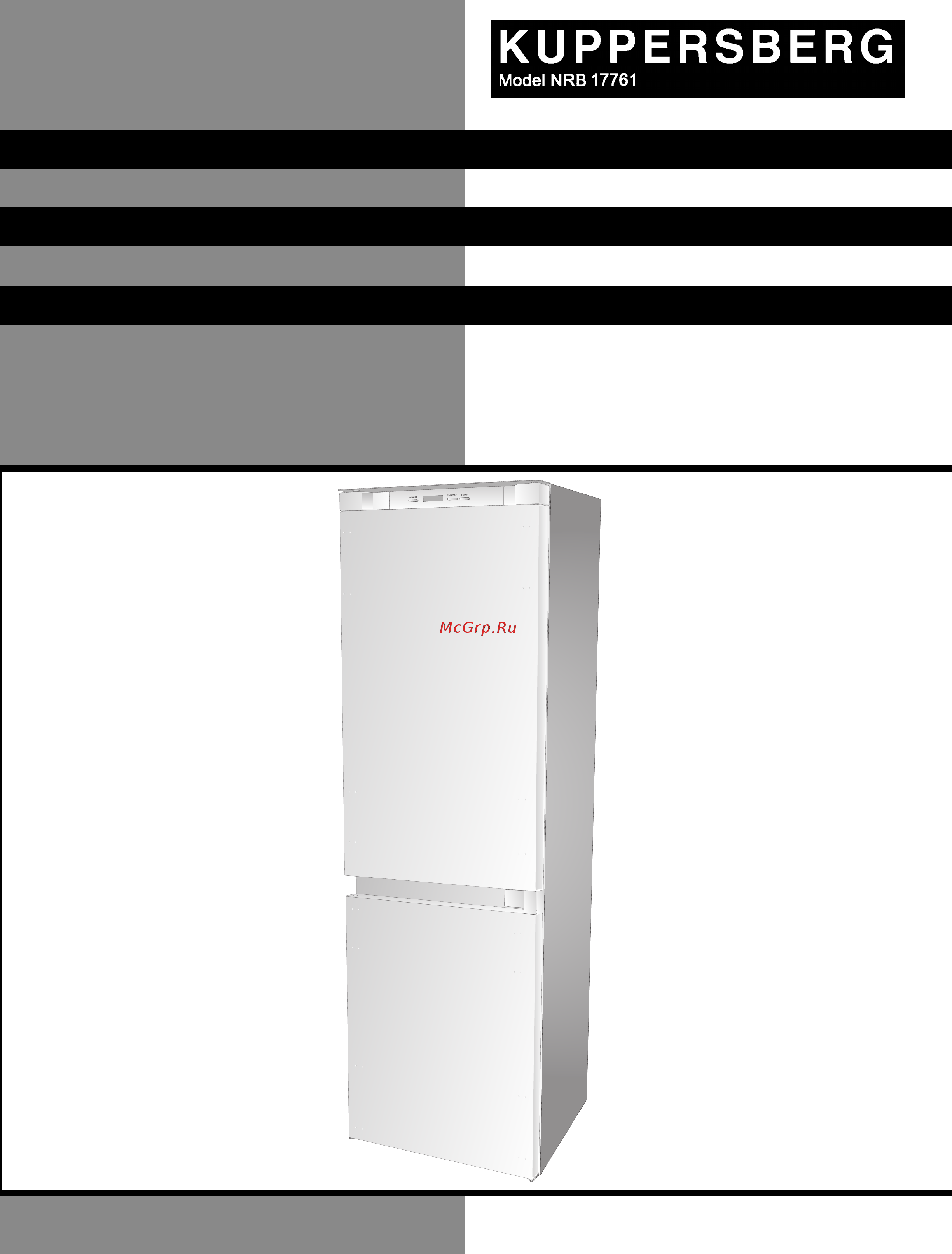 Kuppersberg NRB 17761 Инструкция по эксплуатации онлайн