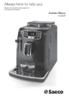 Saeco HD8887/19 Инструкция по эксплуатации