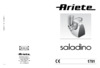 Ariete 1791 Saladino Orange Инструкция по эксплуатации
