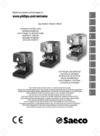 Saeco HD8425/21 Инструкция по эксплуатации