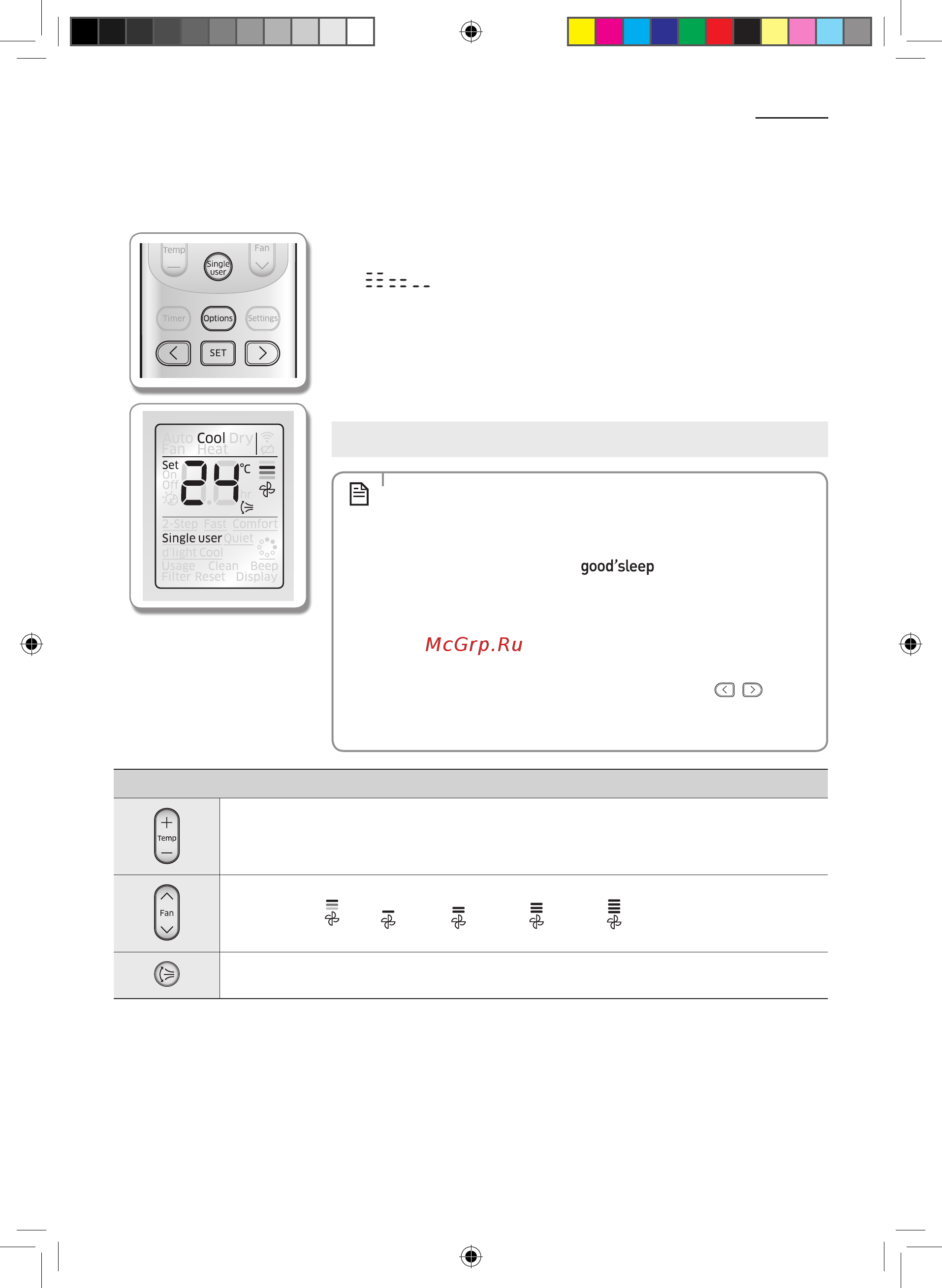 Samsung AR12KSFPAWQNER [22/55] Использование функции single user один пользователь