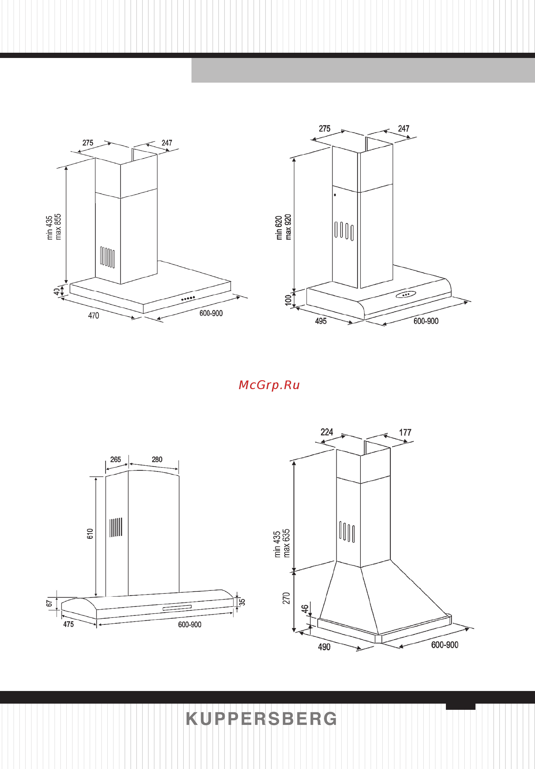 Kuppersberg DRM 600 Инструкция по эксплуатации онлайн [11/21] 233276