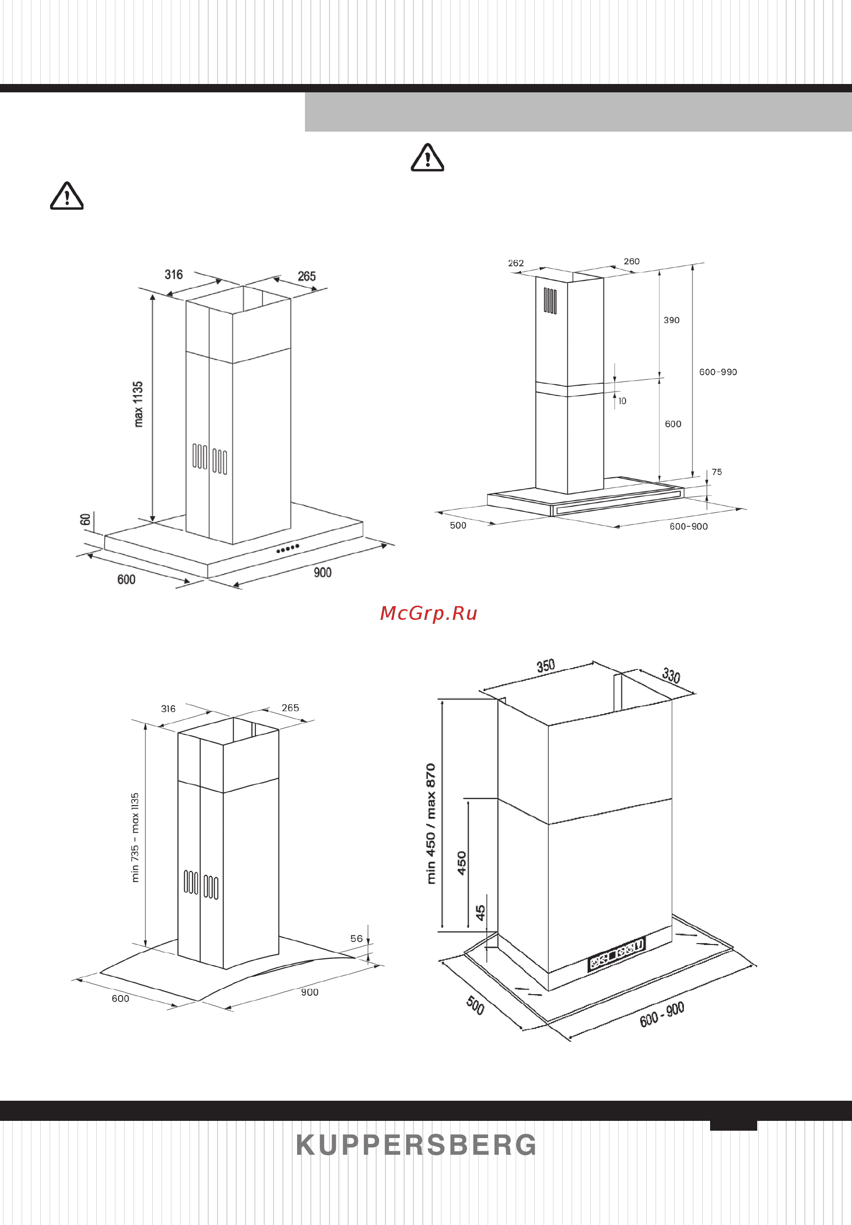 Kuppersberg DRM 600 Инструкция по эксплуатации онлайн [9/21] 233276