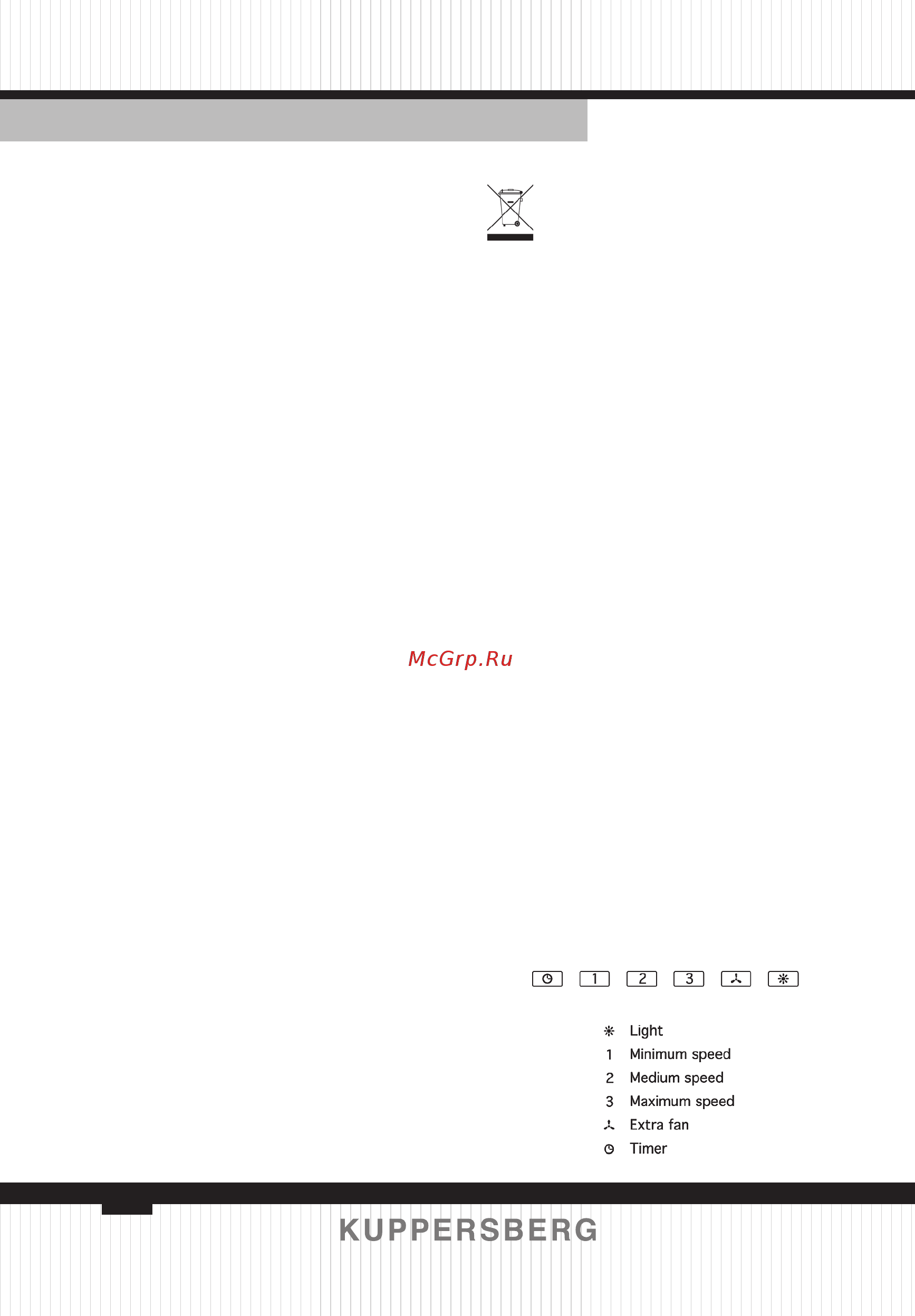 Kuppersberg T 669 ANT Silver [4/24] Instructions for use
