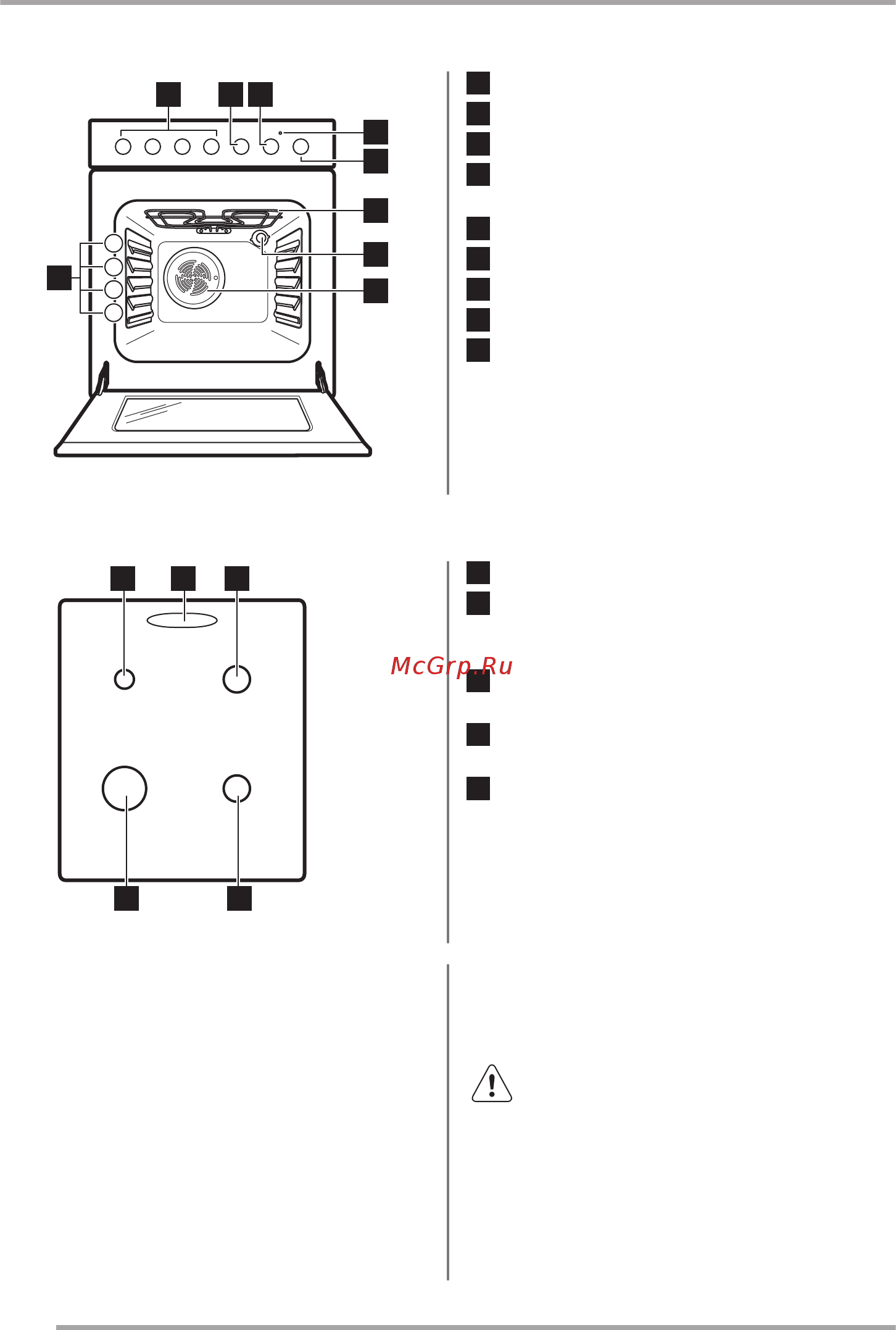 Zanussi ZCK9552H1W [8/32] Описание изделия