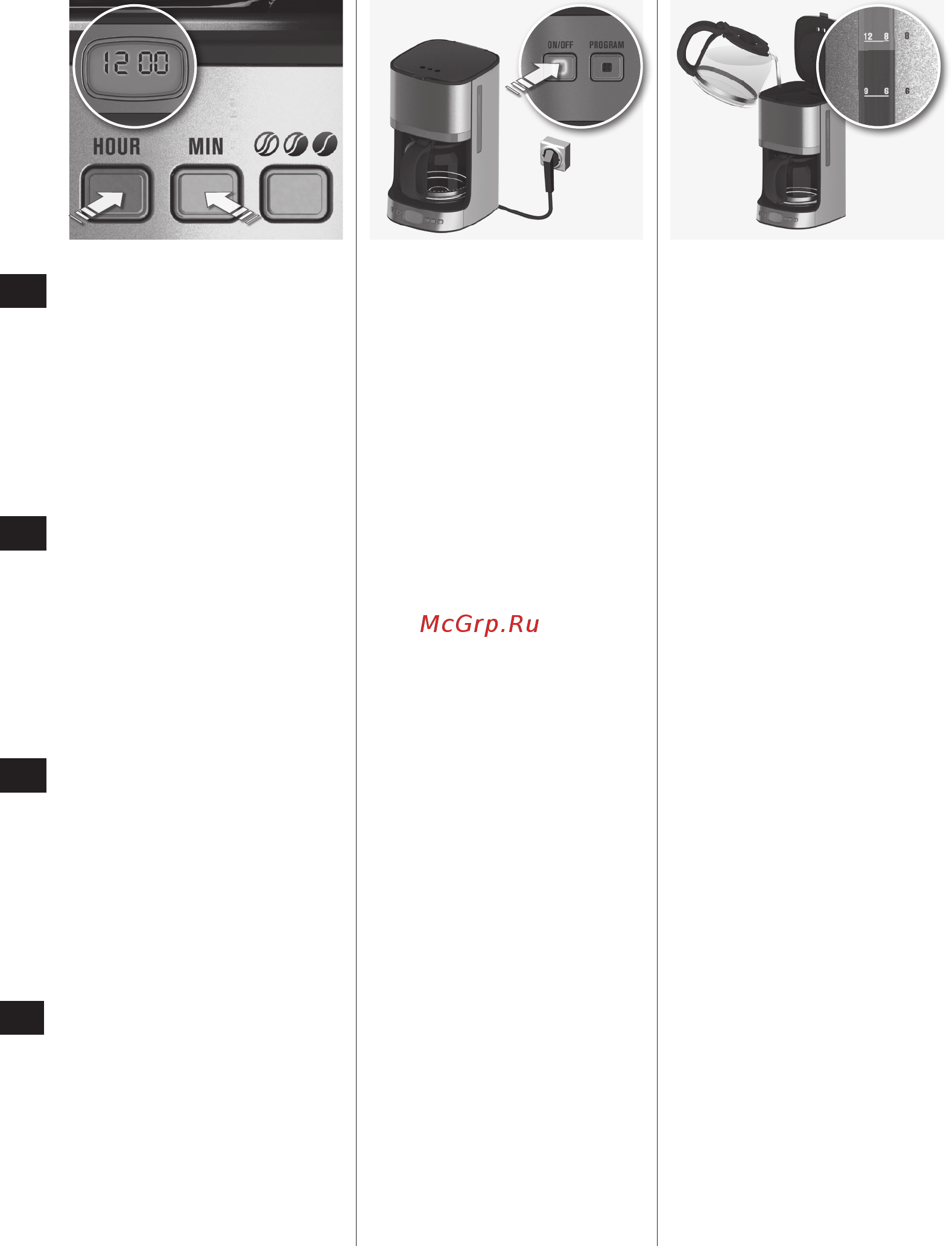 Electrolux EKF7500W [5/12] Подготовка к работе