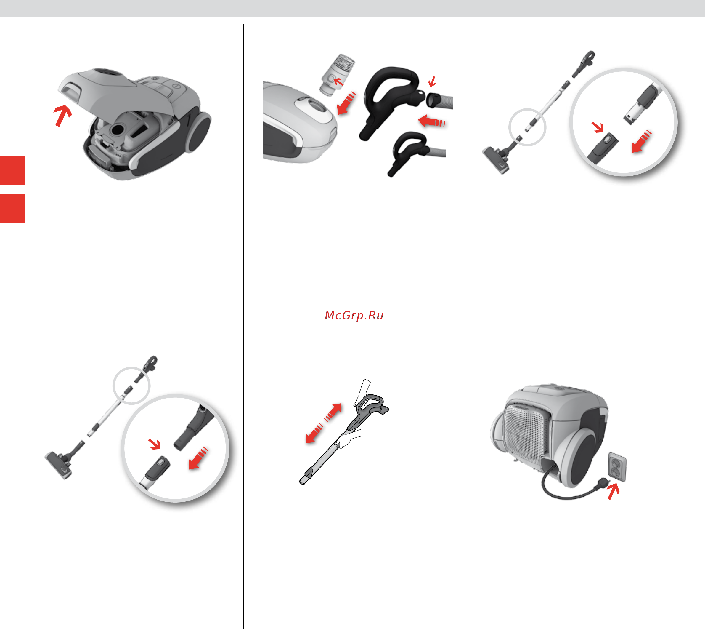 Electrolux UltraSilencer Zen ZUSDELUX58 [38/96] How to use the vacuum cleaner comment utiliser cet aspirateur