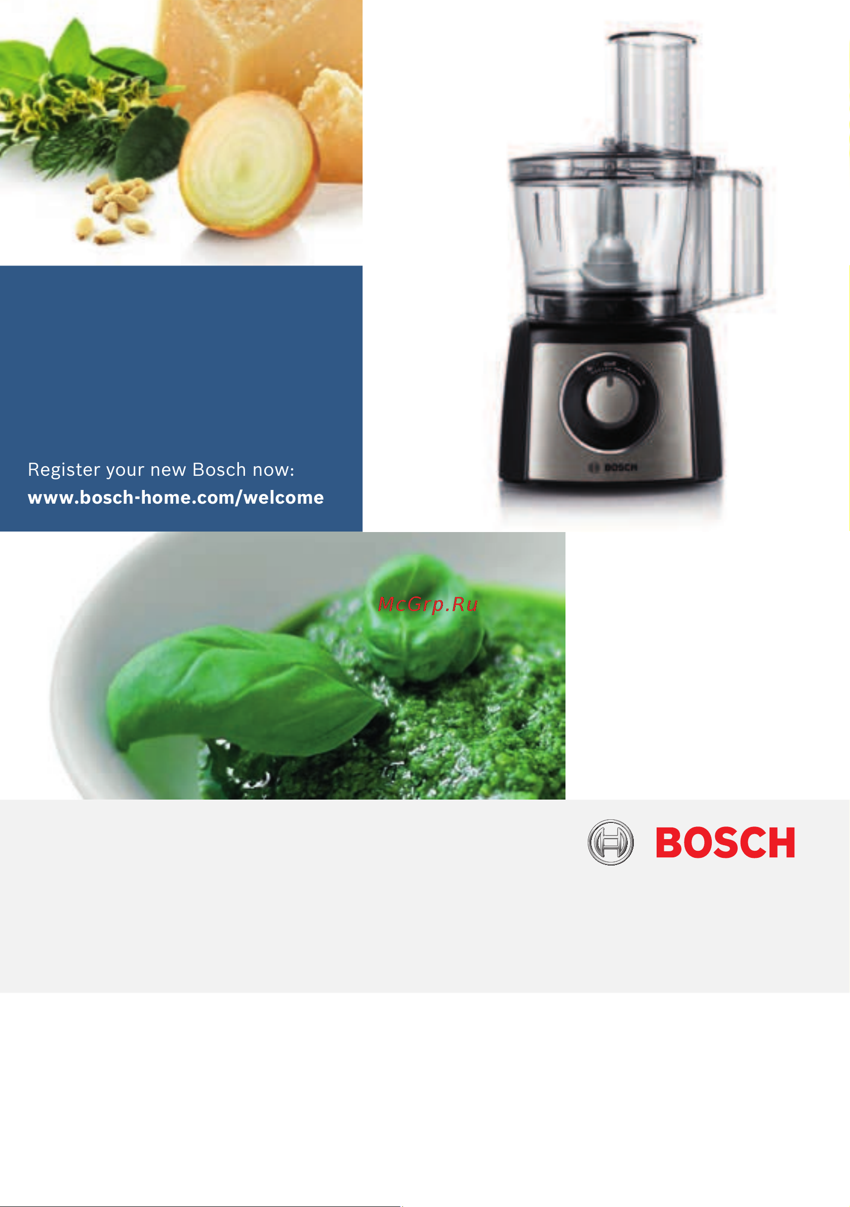 Bosch MiltiTalent 3 MCM3201B Инструкция по эксплуатации онлайн