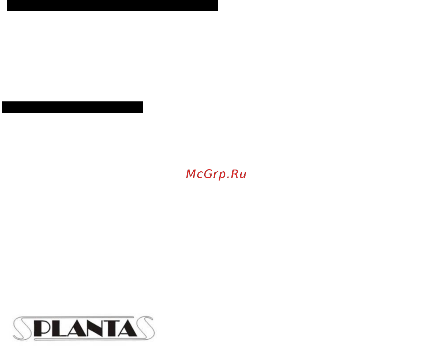 Planta MNA-100B Инструкция по эксплуатации онлайн [7/8] 233702