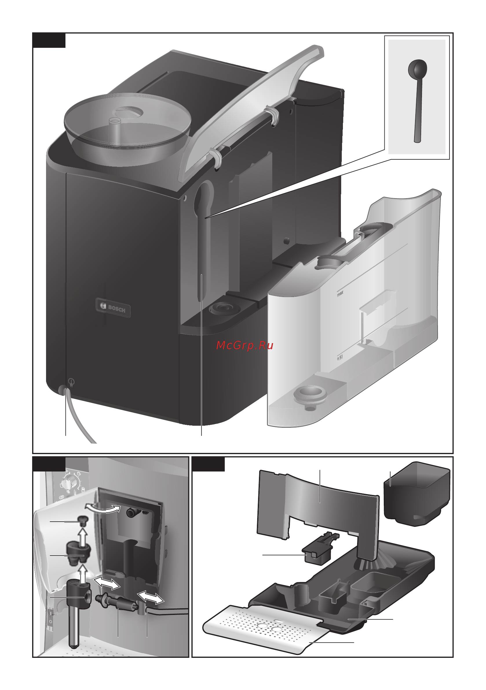 Bosch TES51523RW Инструкция по эксплуатации онлайн [4/140] 233707
