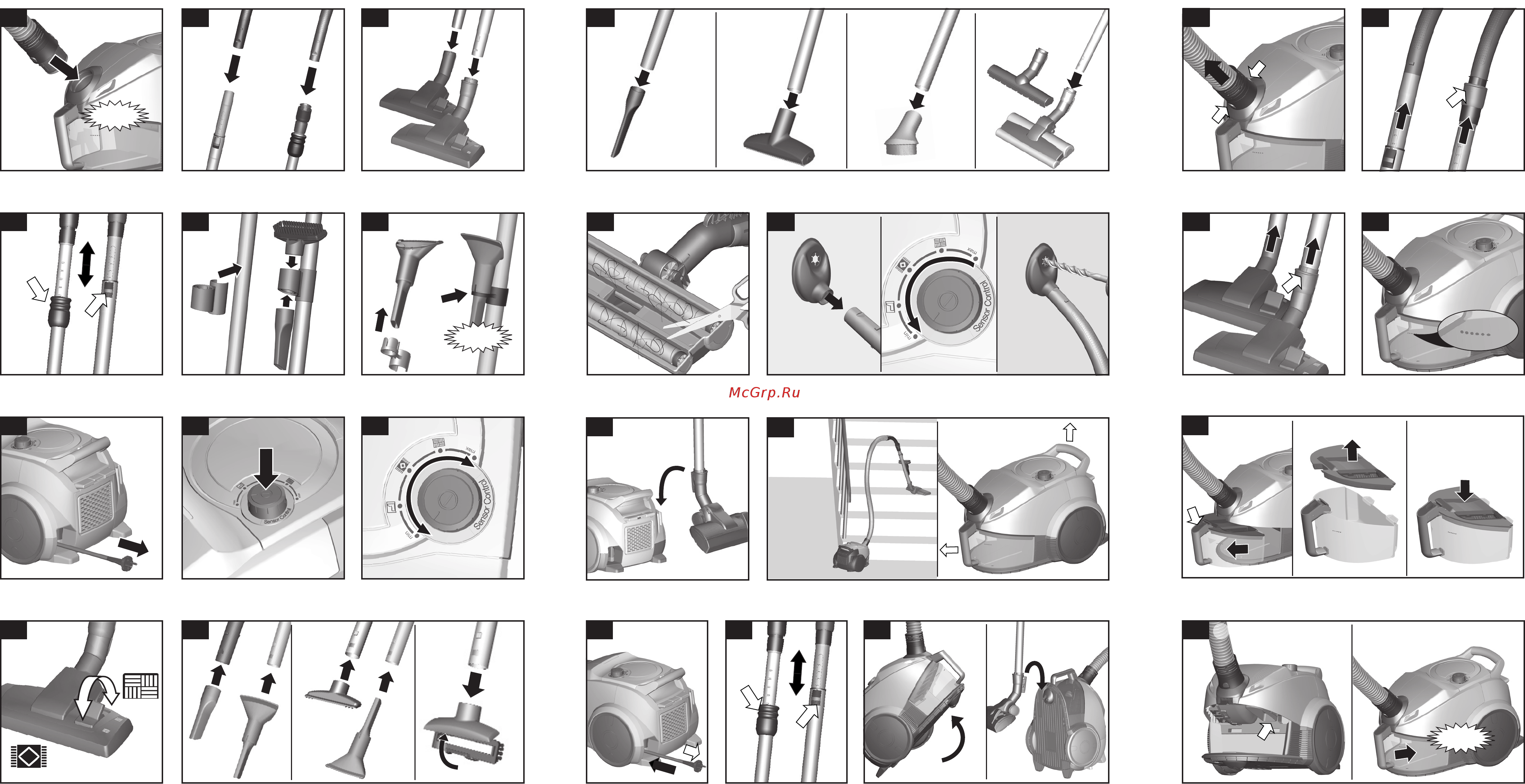 Bosch GS 40 BGS4U2234 Инструкция по эксплуатации онлайн [2/18] 233759