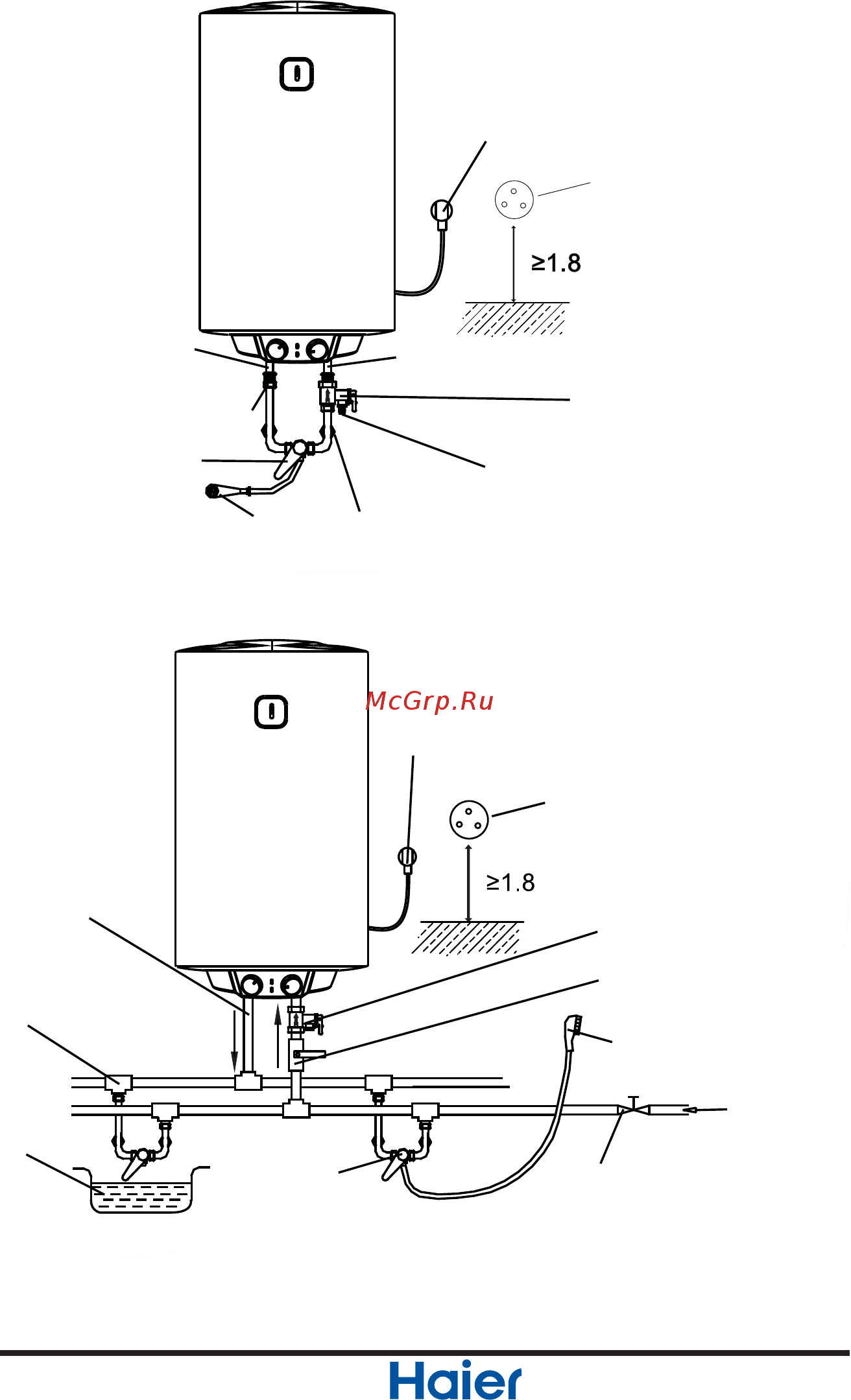 Haier ES80V-B1 Инструкция по эксплуатации онлайн [11/20] 233817