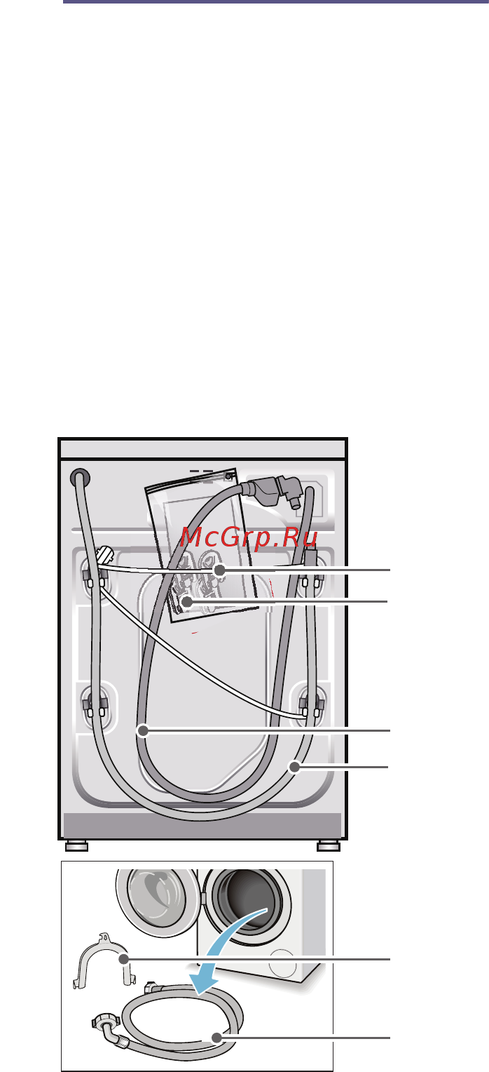 Bosch Serie | 6 WLN2426MOE [8/40] Установка и подключение
