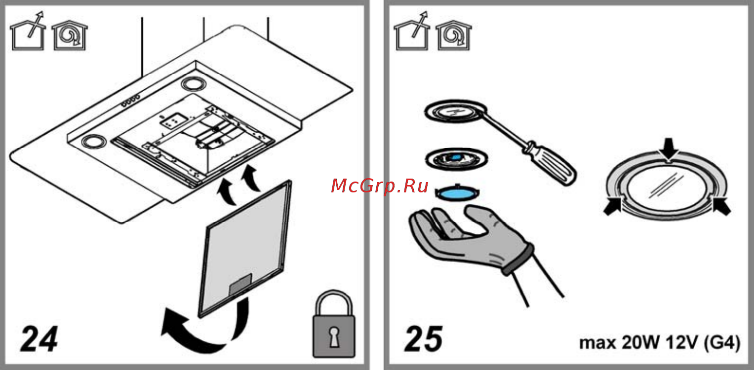 Elica CYDER IX/A/60/TC Инструкция по эксплуатации онлайн [11/16] 234100