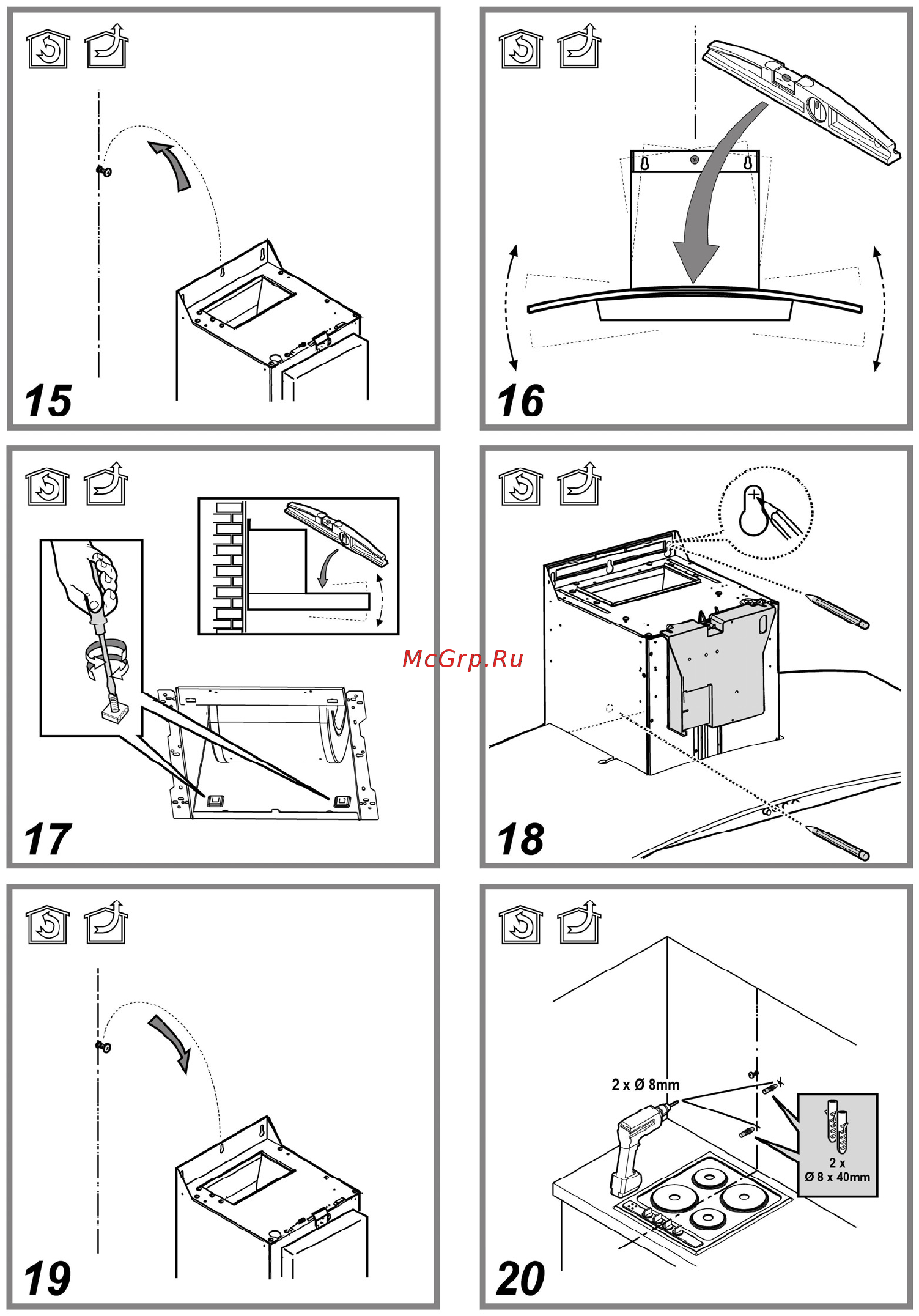Elica Flat Glass Plus IX/A/90 (PRF0097368) Инструкция по эксплуатации онлайн [6/14] 590855
