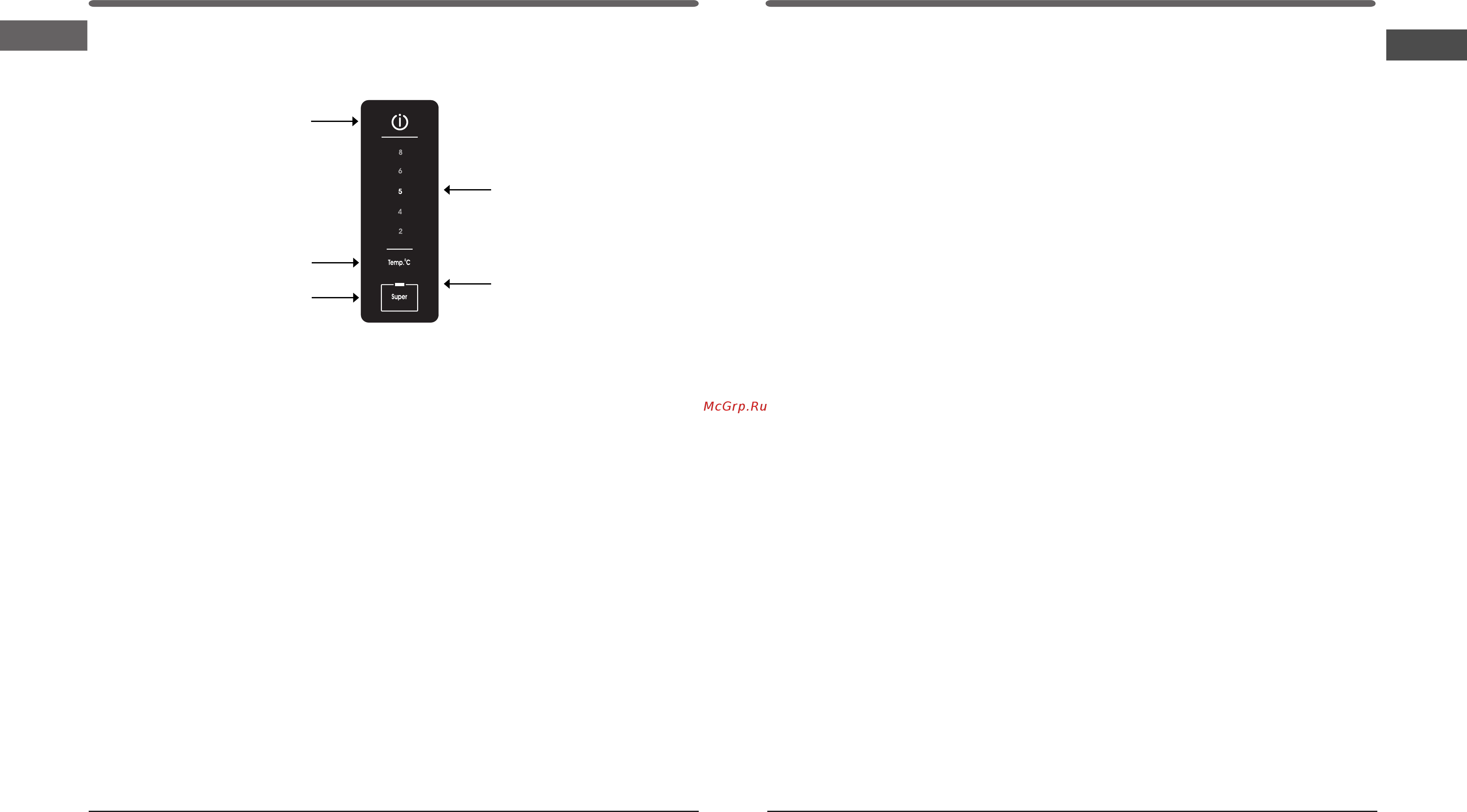 Hotpoint-Ariston HF 5180 M [4/12] Панель управления