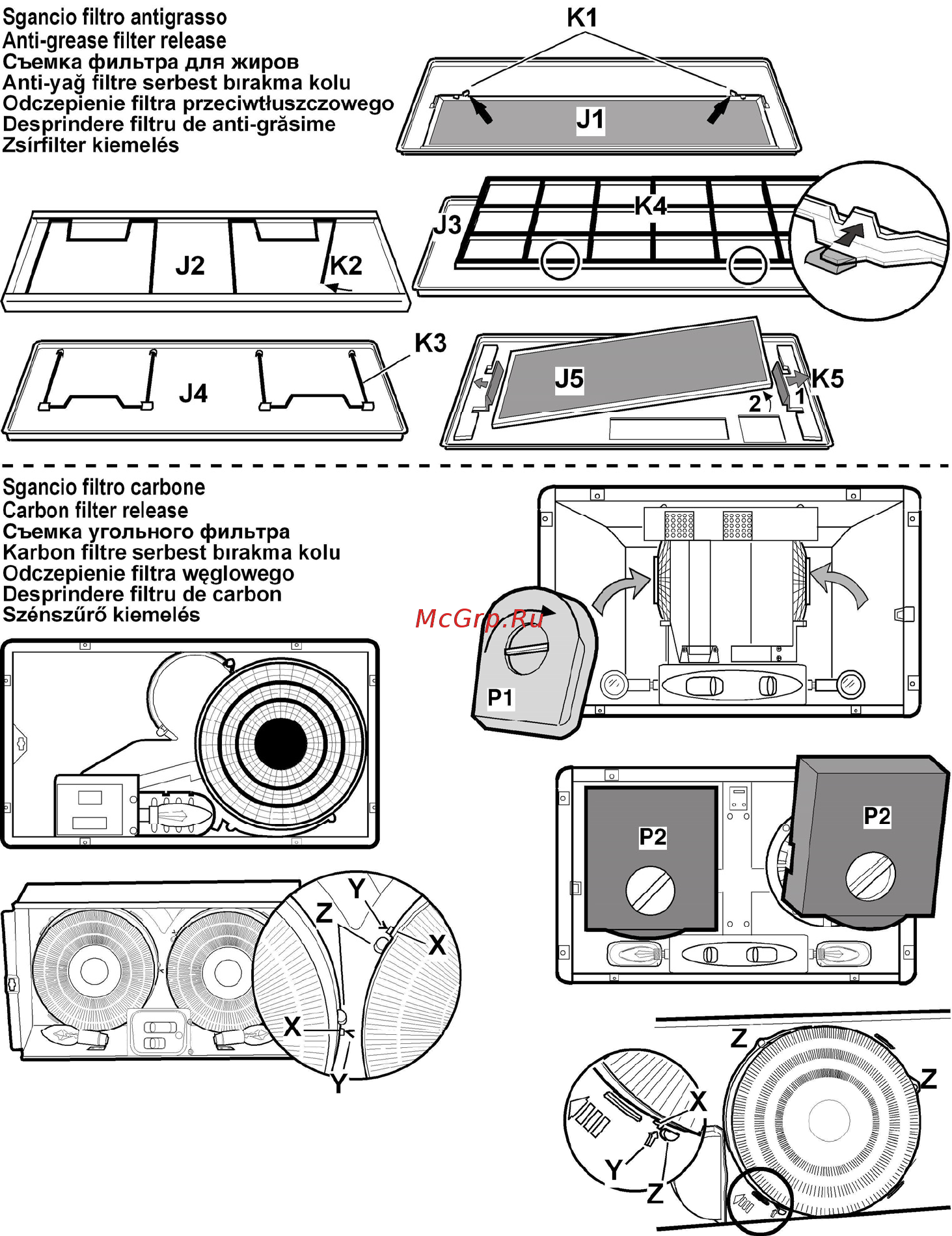 Elica ELIBLOC 9 LX SILVER F/60 Инструкция по эксплуатации онлайн [3/6] 234364