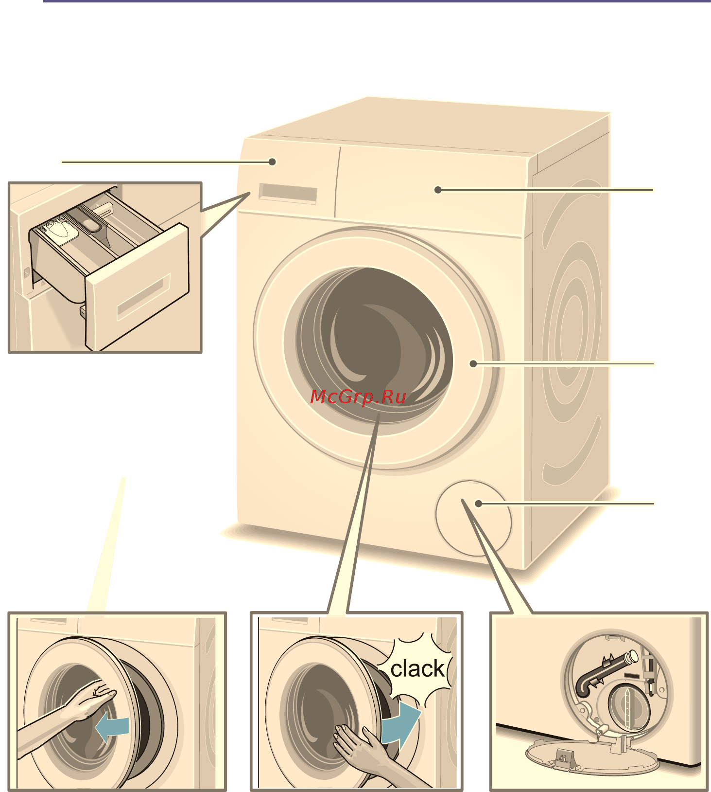 Bosch WAW28740OE Serie | 8 Инструкция по эксплуатации онлайн [25/56] 234469