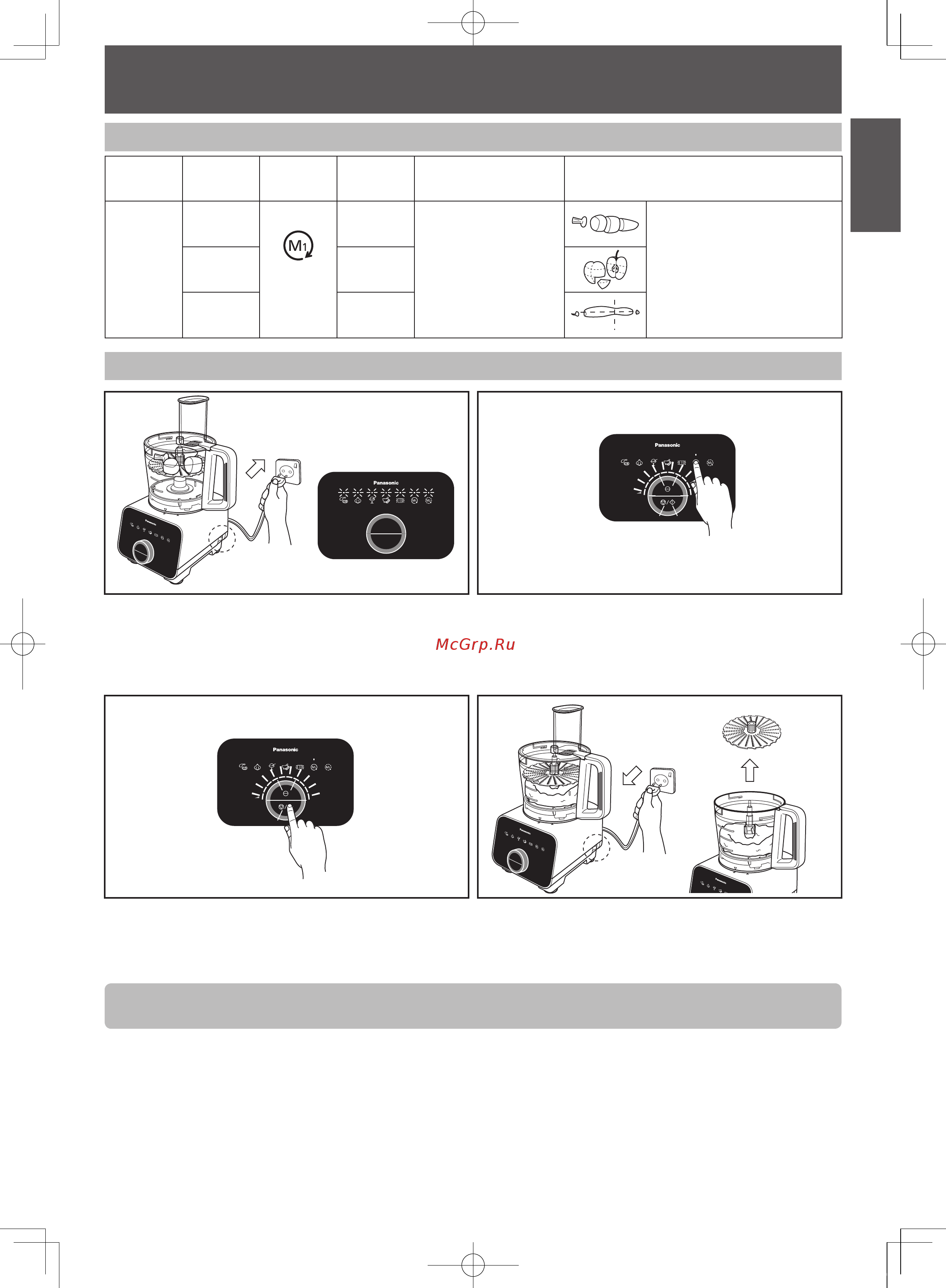 Panasonic MK-F800STQ [19/92] Кухонный комбайн