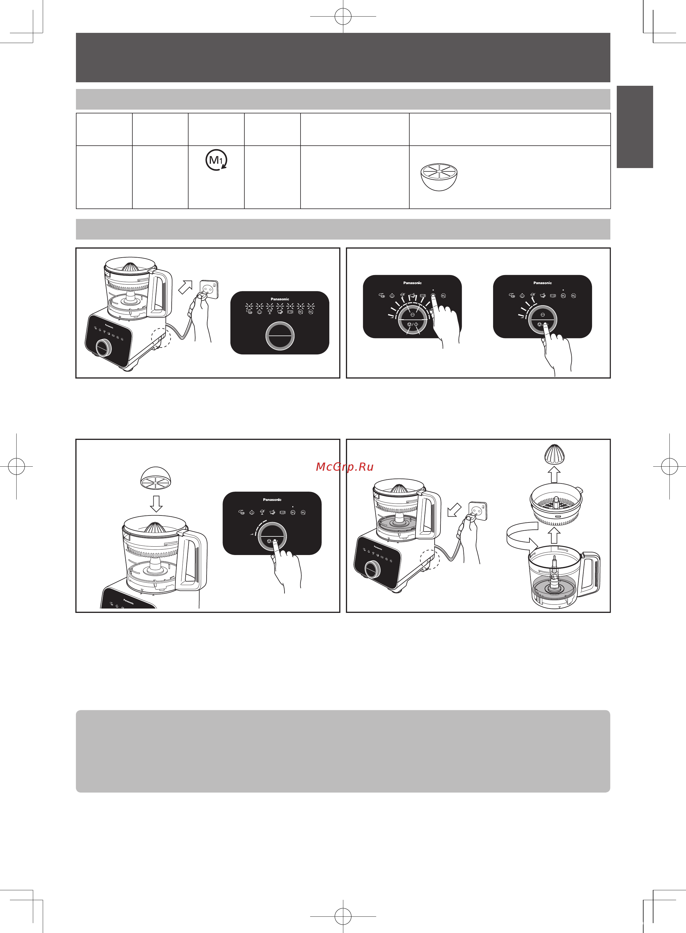 Panasonic MK-F800STQ [21/92] Кухонный комбайн