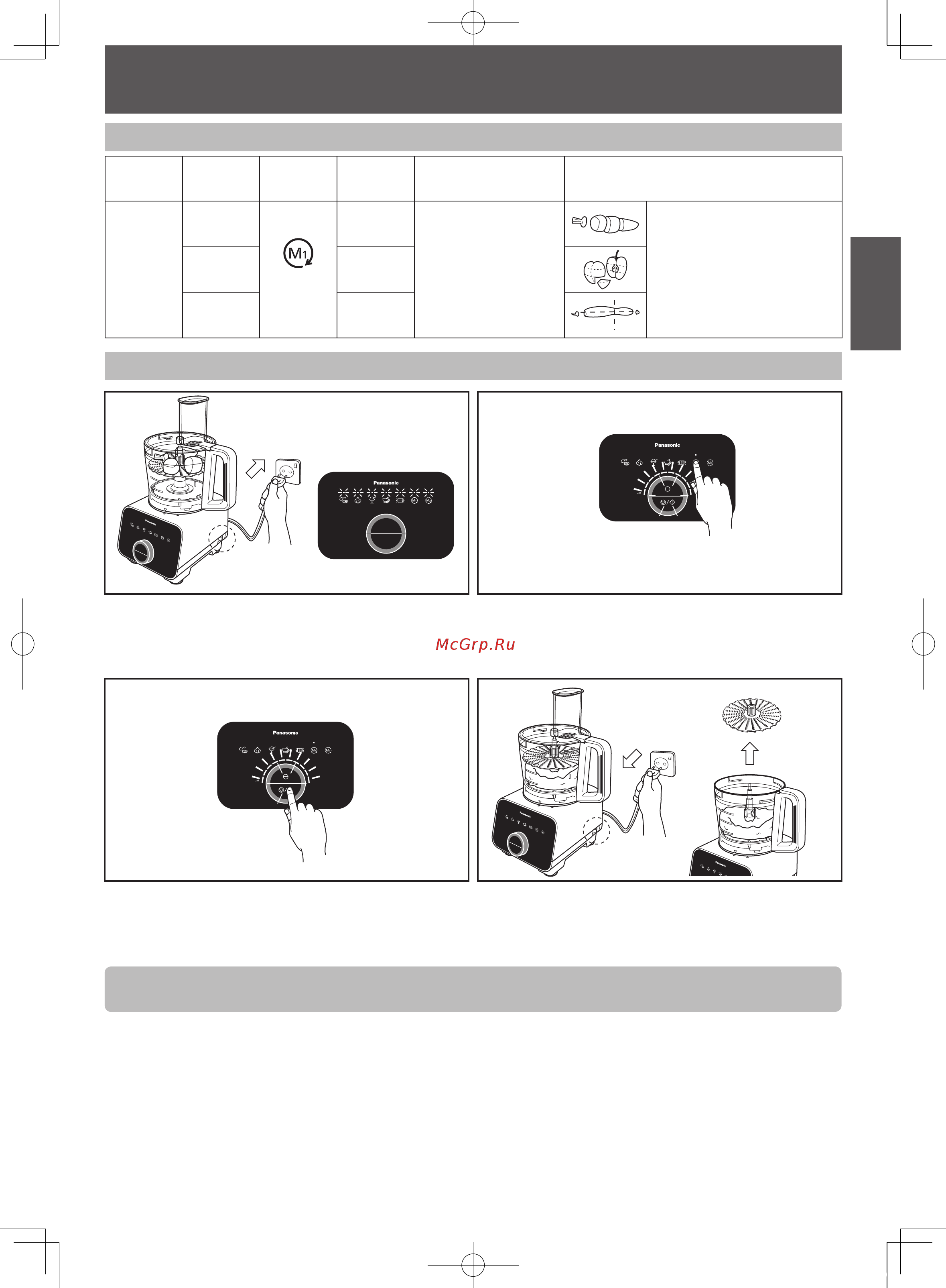 Panasonic MK-F800STQ [49/92] Кухонний комбайн