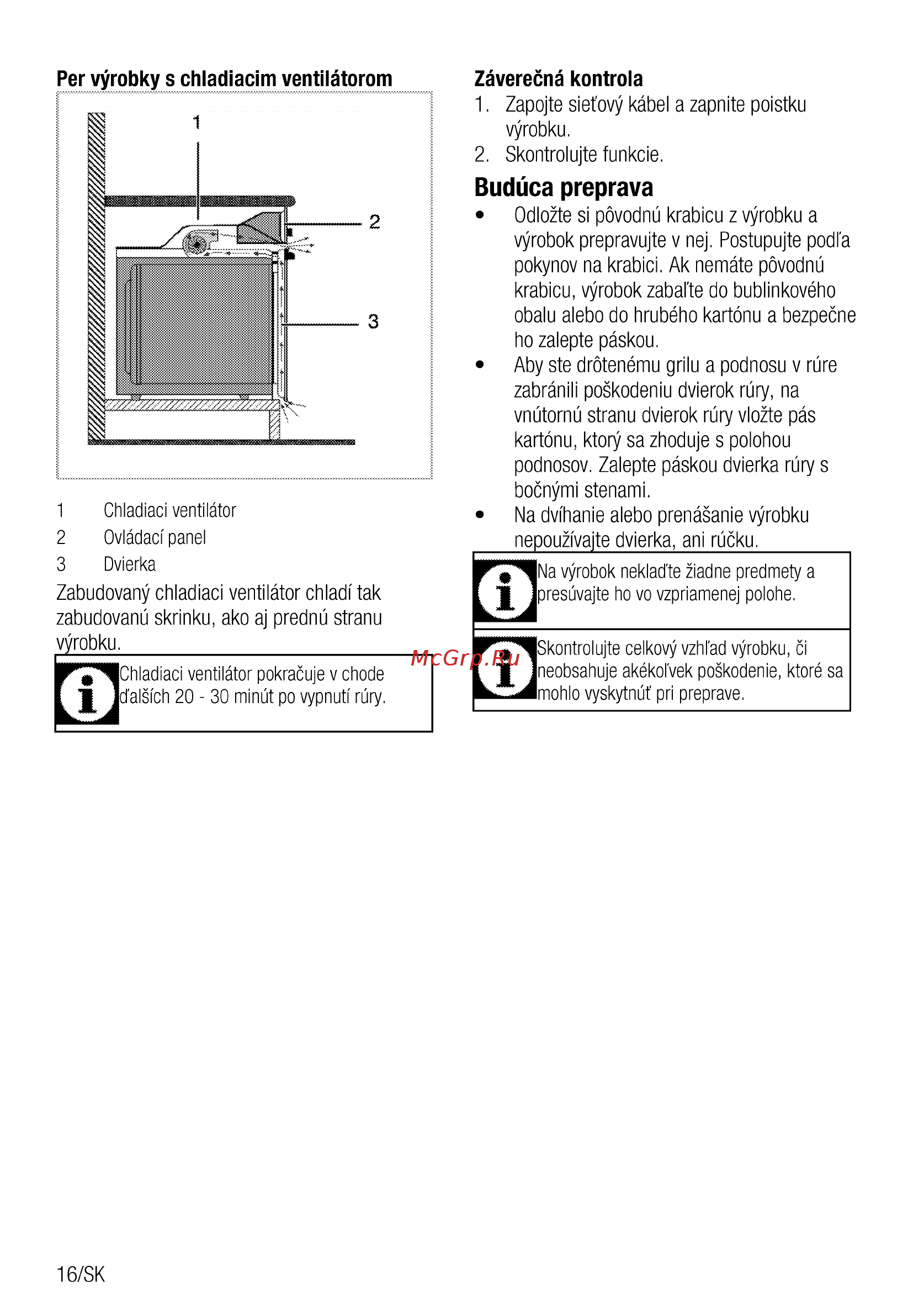 Beko OIM 27201 C [16/92] Budúca preprava