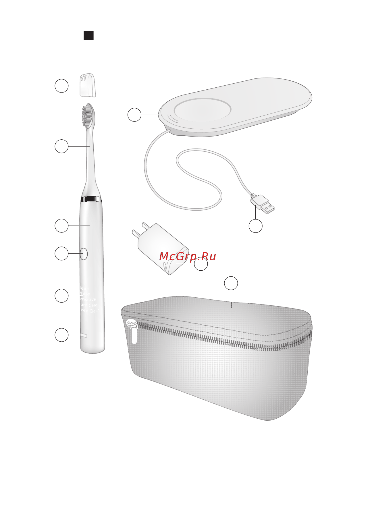 Philips HX9372/04 Инструкция по эксплуатации онлайн [3/23] 234816