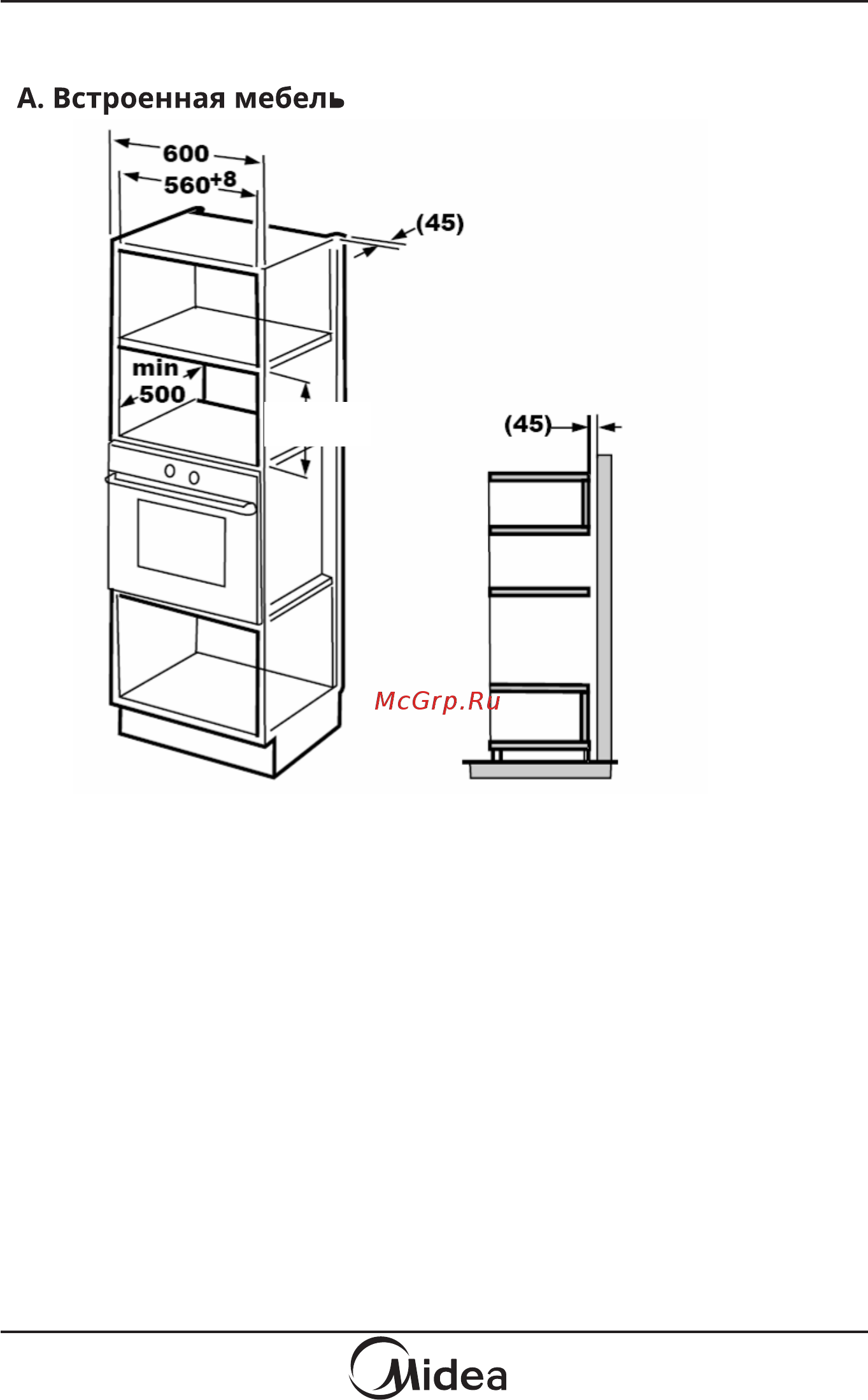 Midea AG925BVW Инструкция по эксплуатации онлайн [21/23] 234914