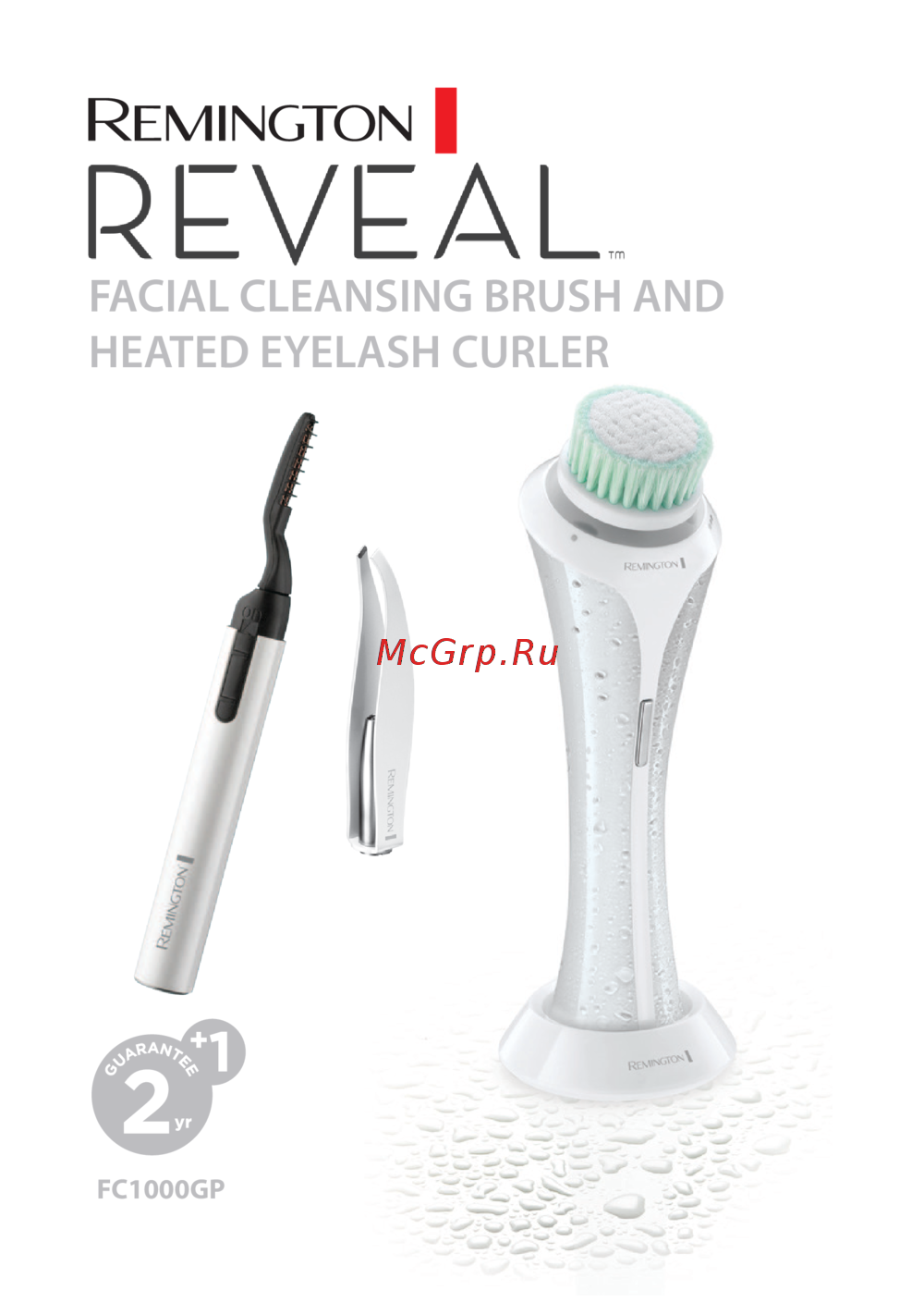 Remington Reveal Luxe FC1000GP Инструкция по эксплуатации