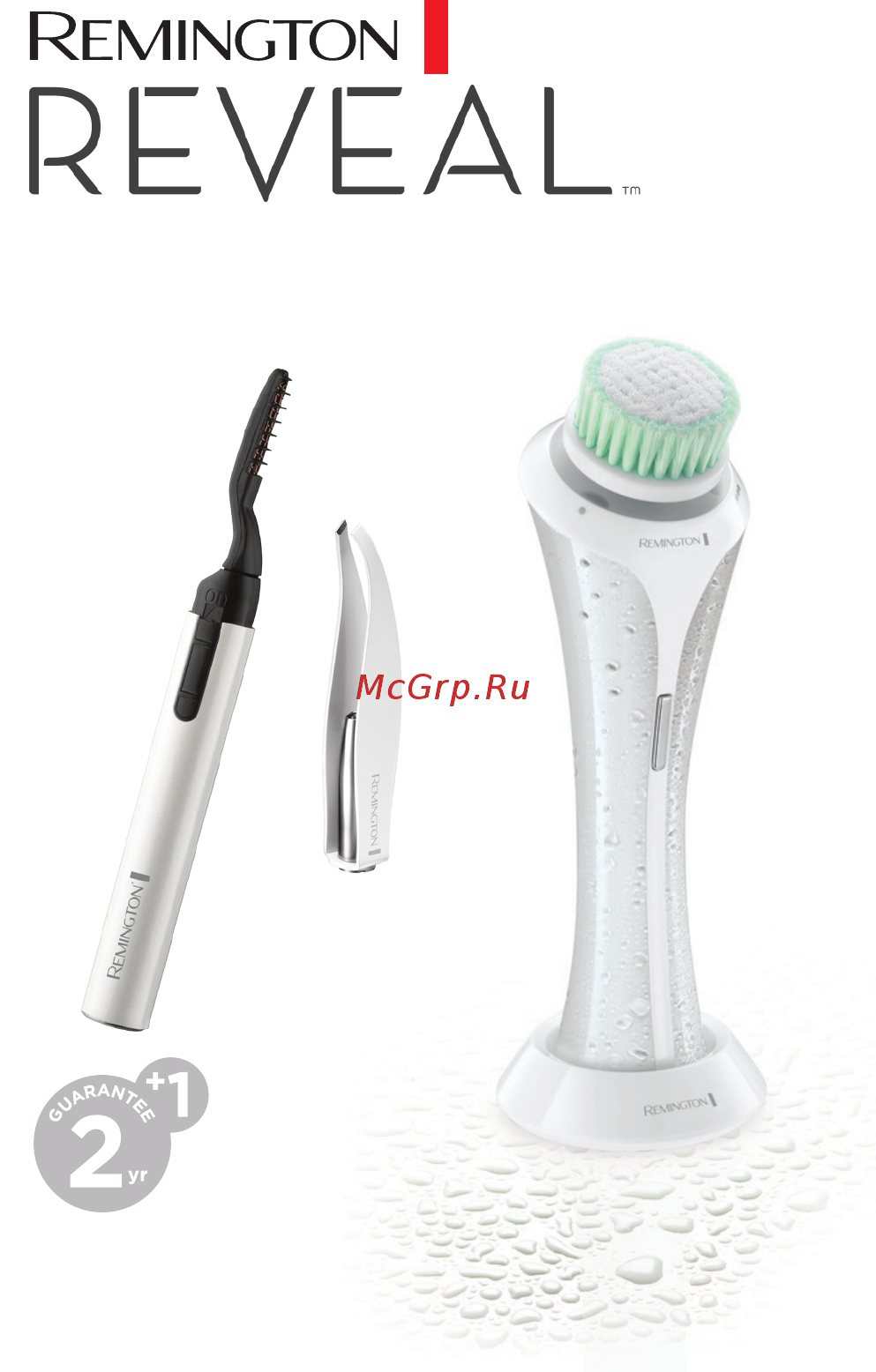 Remington Reveal Luxe FC1000GP Инструкция по эксплуатации онлайн