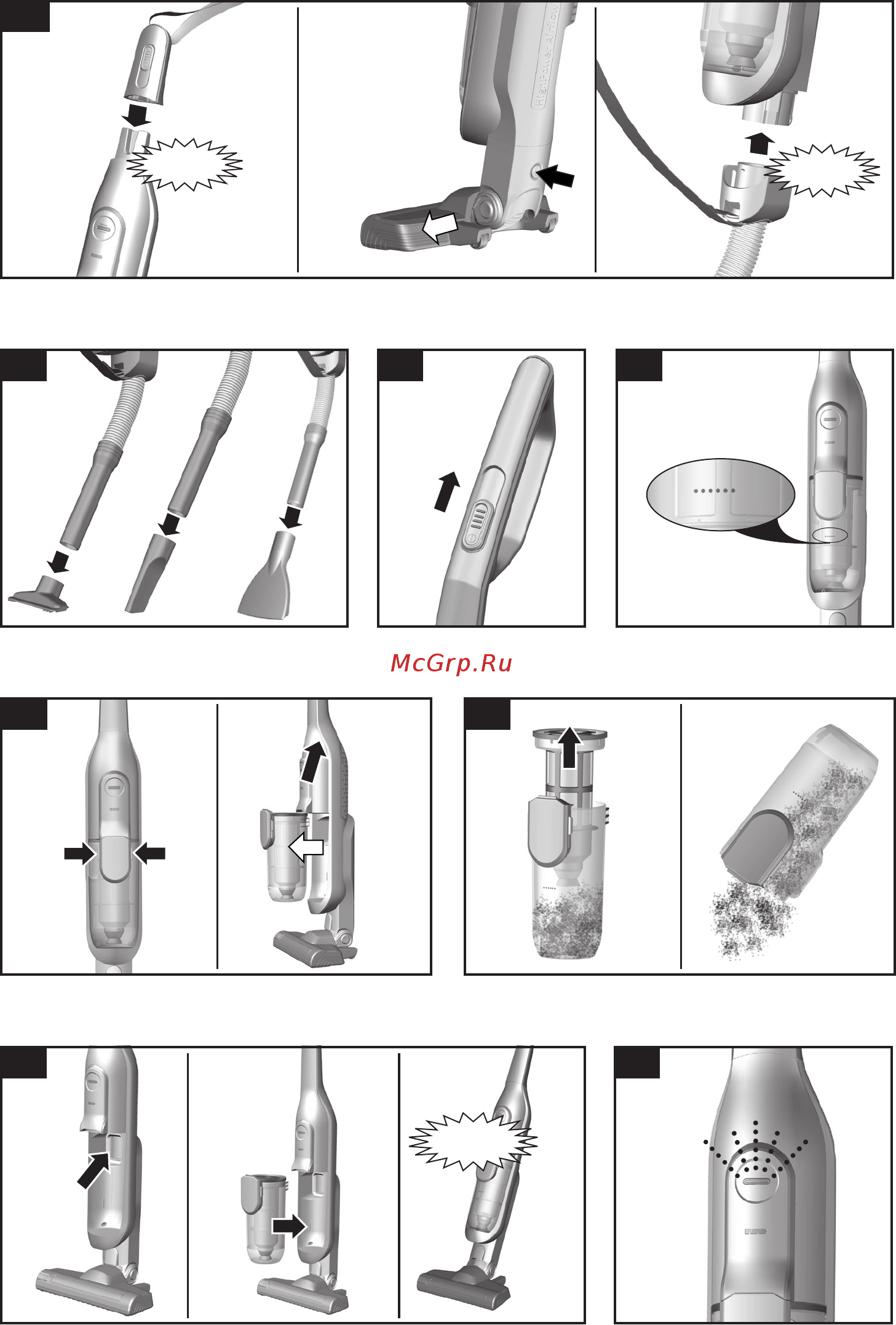 Bosch BCH6ZOOO Инструкция по эксплуатации онлайн [10/13] 234962