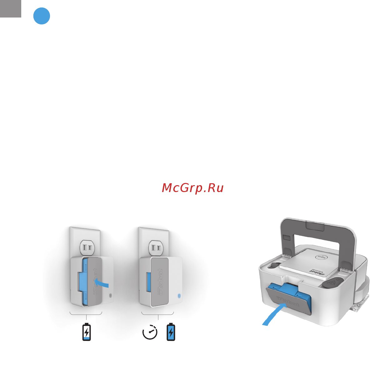 Irobot для мытья полов Braava Jet 240 [11/25] Эксплуатация braava jet