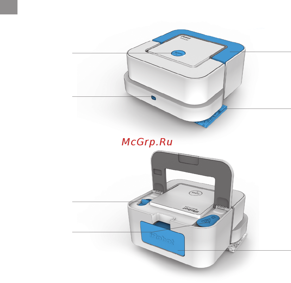 Irobot Braava Jet 240 [9/25] Описание braava jet