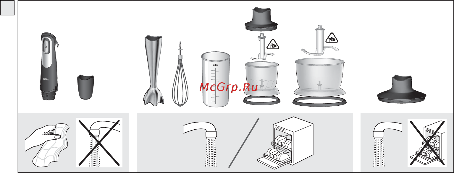 Braun 4199-MQ700 Soup Инструкция по эксплуатации онлайн [3/9] 235115