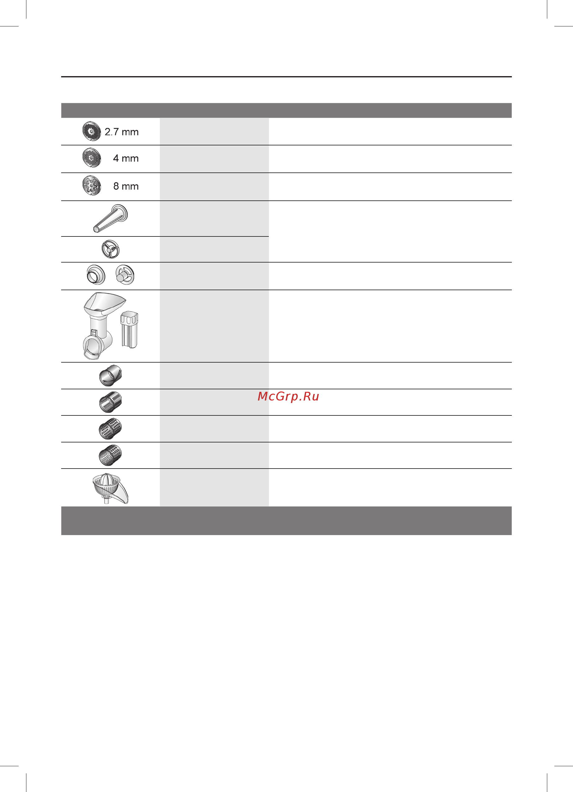 Bosch CompactPower MFW3850B [38/232] Pièces de rechange et accessoires