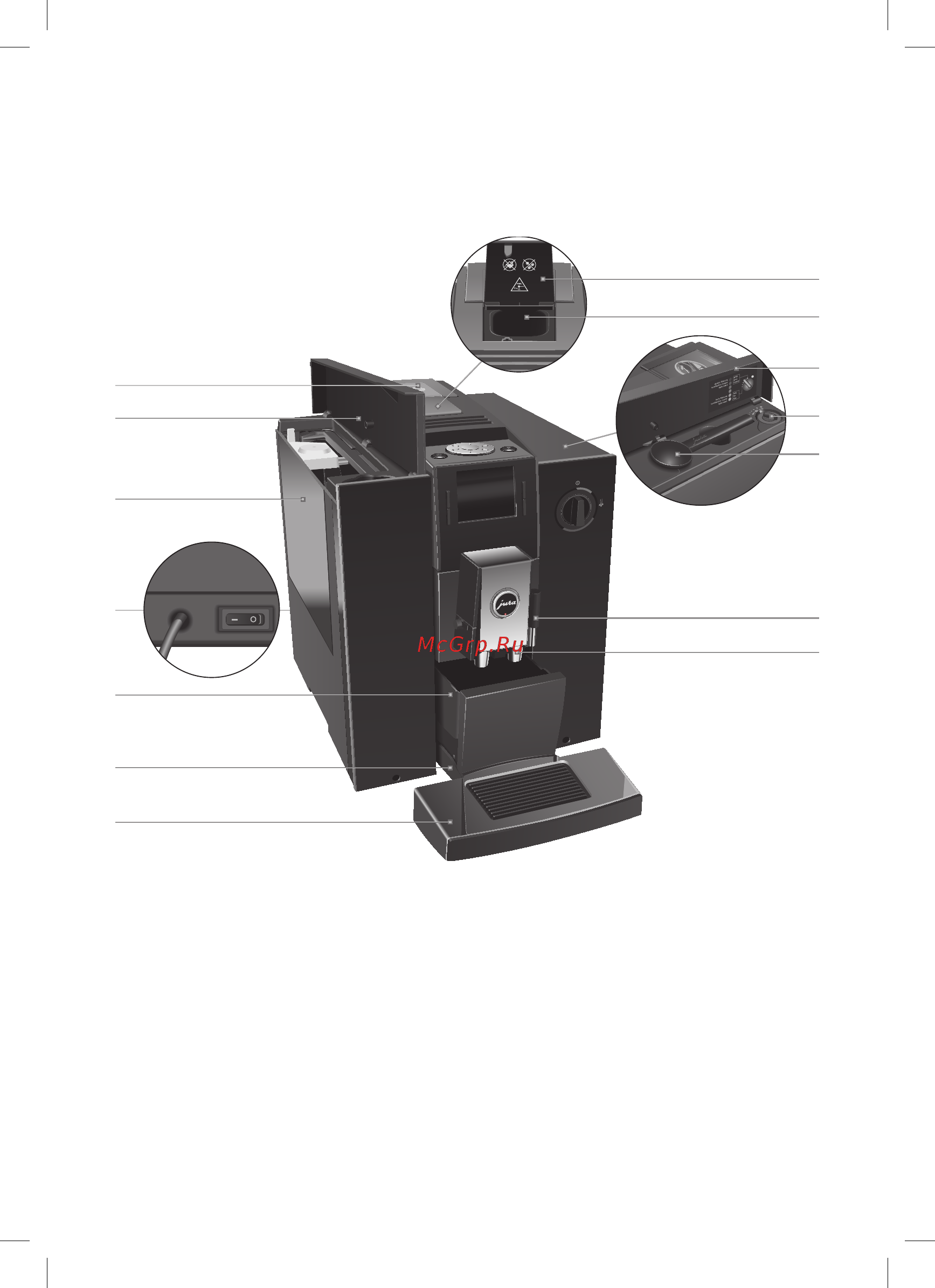Jura F9 PianoBlack [4/60] Элементы управления