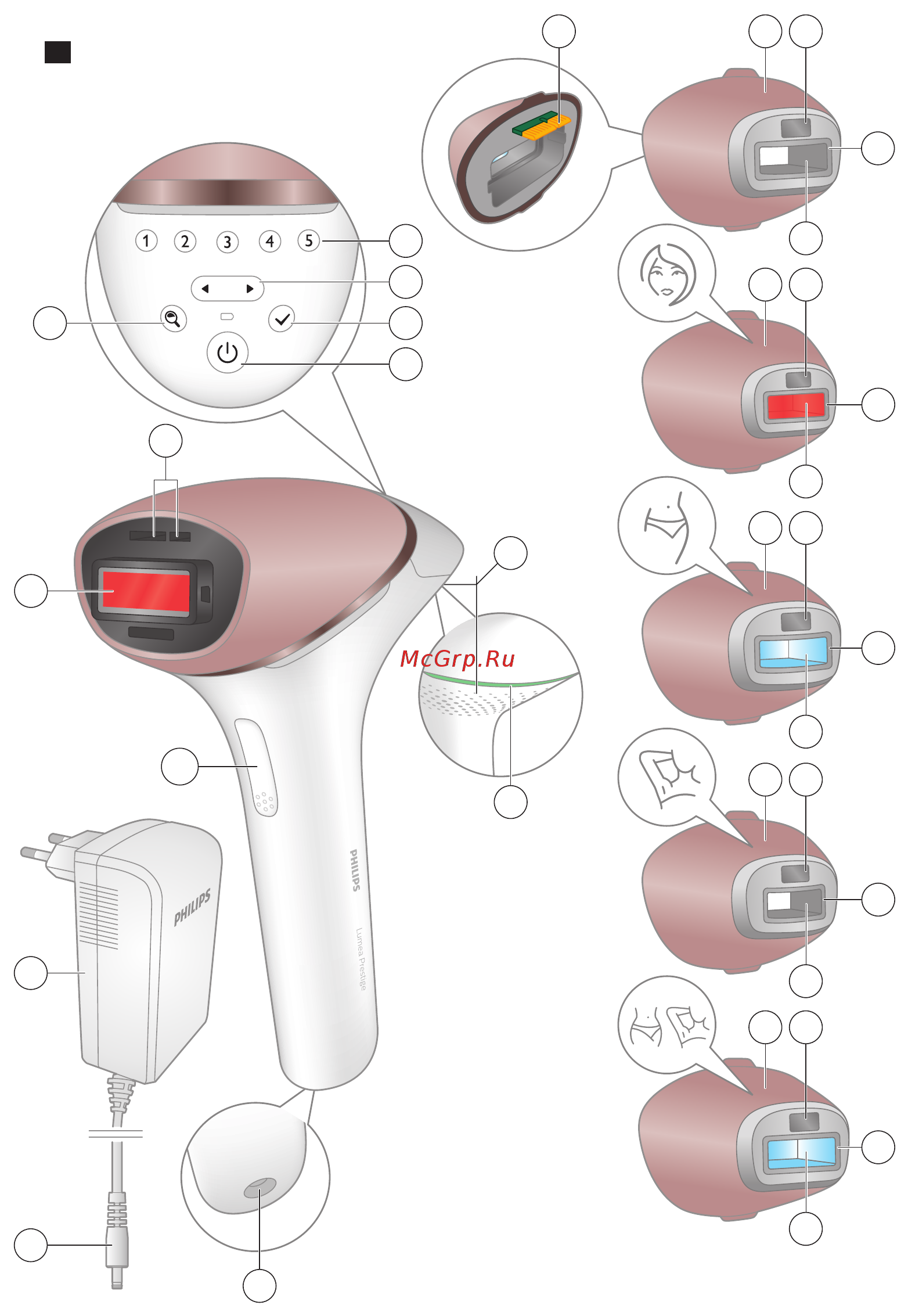Philips Lumea Prestige BRI956/00 Инструкция по эксплуатации онлайн [3/33] 379356