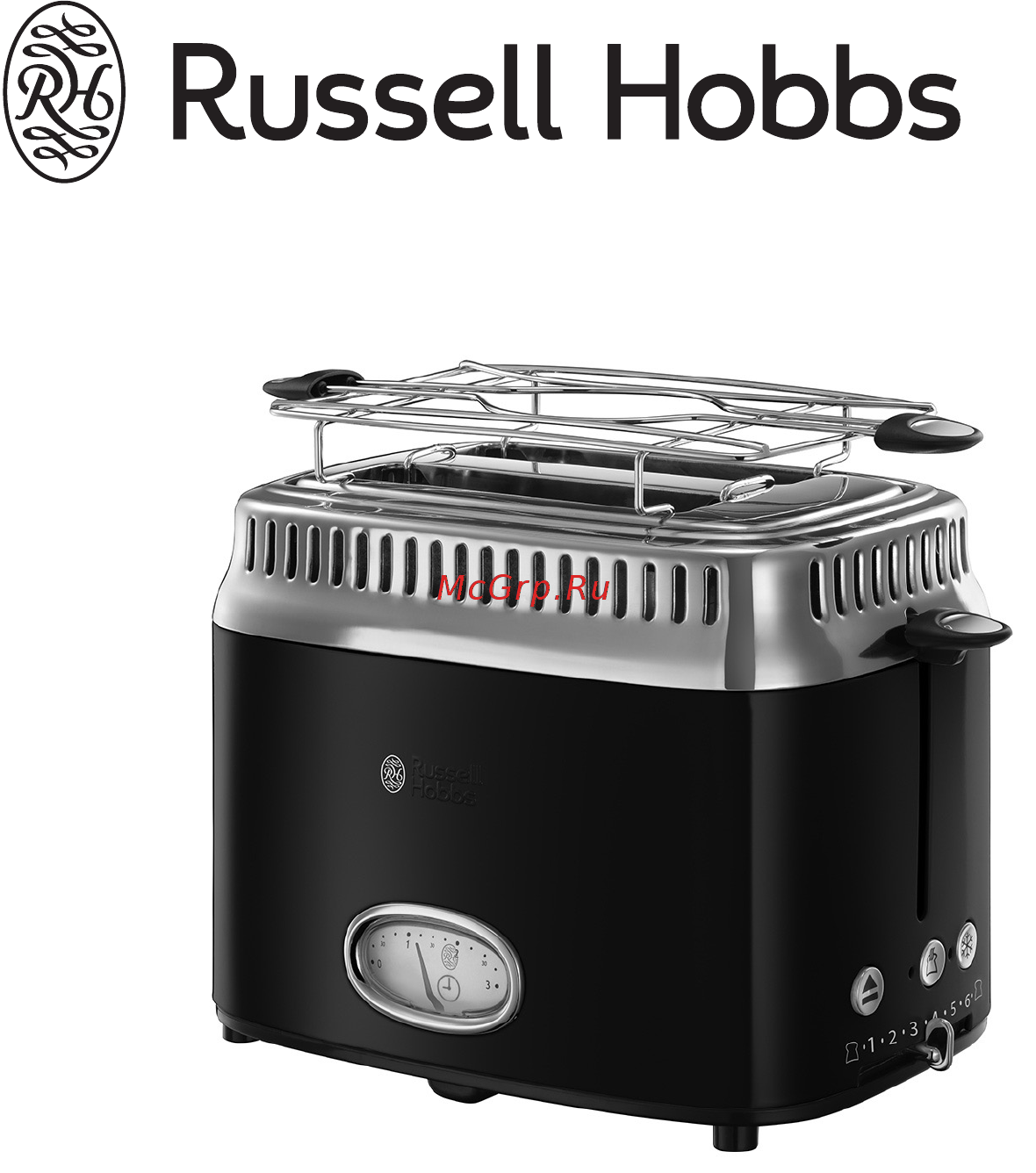 Russell Hobbs Retro Classic Noir 21681-56 Инструкция по эксплуатации онлайн
